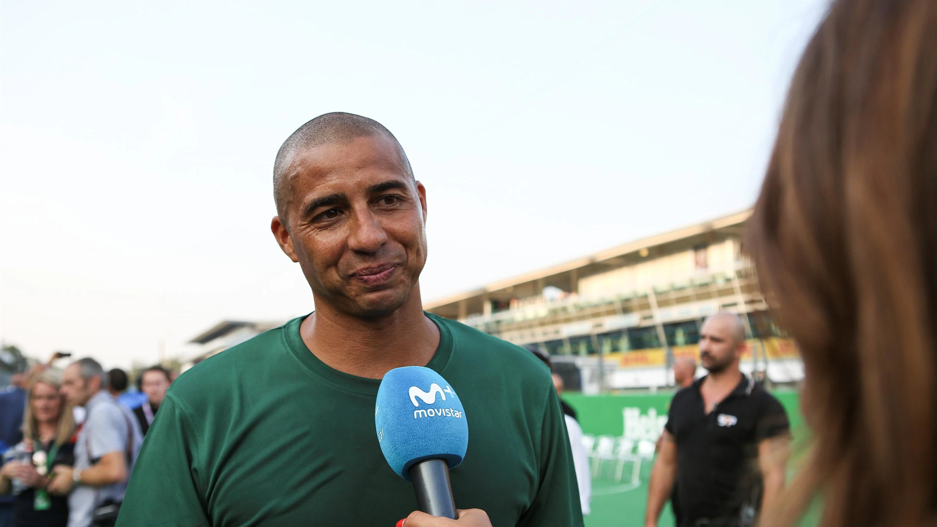 David Trezeguet (FRA) at Heineken Champions Of The Grid 5-A-Side Charity Football Match at Formula
