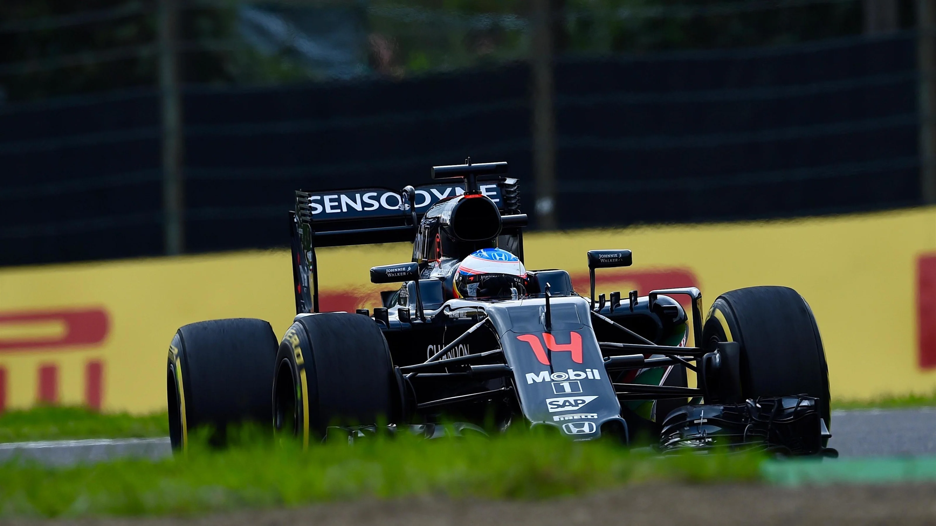 Fernando Alonso (ESP) McLaren MP4-31 at Formula One World Championship, Rd17, Japanese Grand Prix,