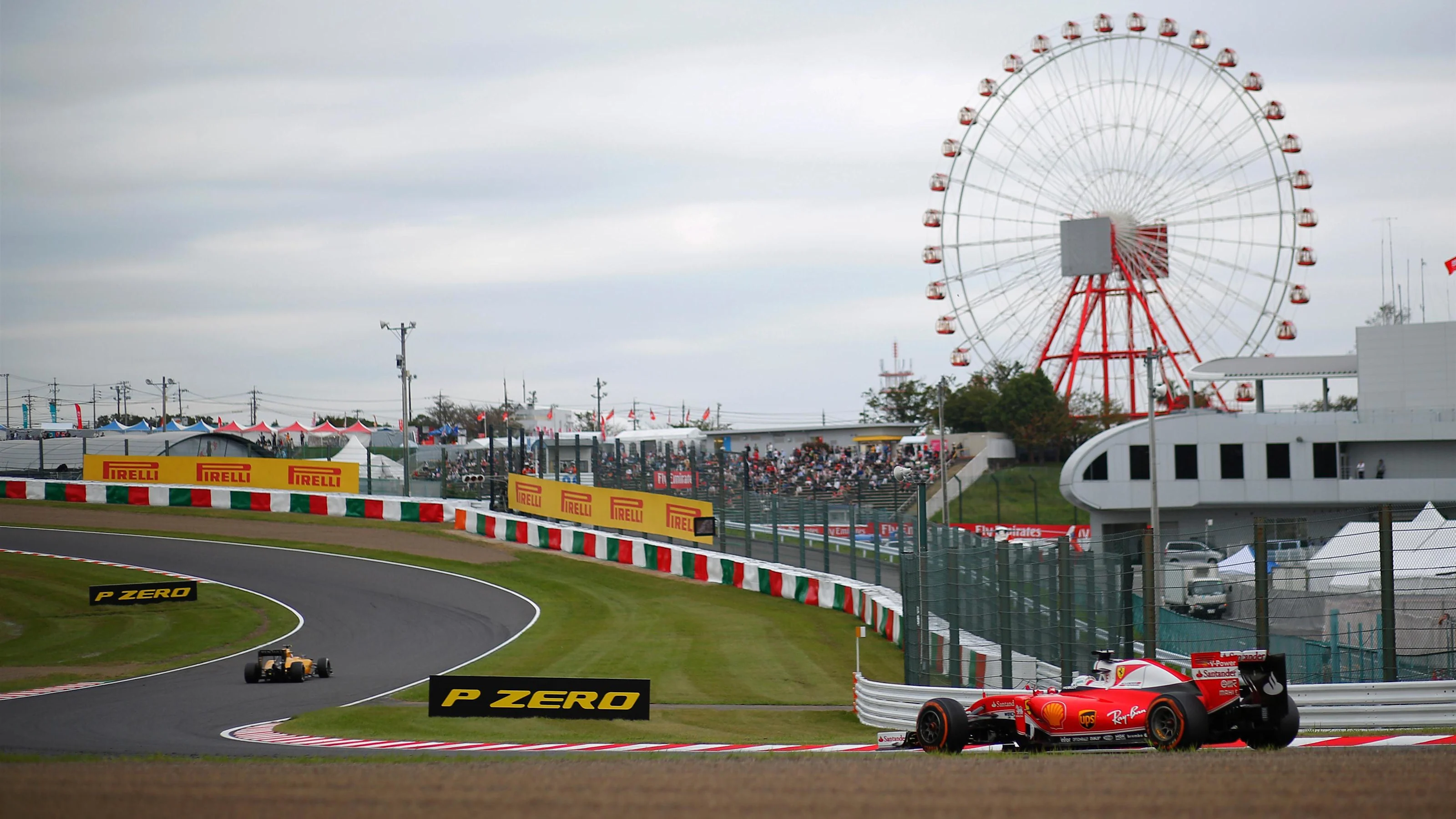 Sebastian Vettel (GER) Ferrari SF16-H at Formula One World Championship, Rd17, Japanese Grand Prix,