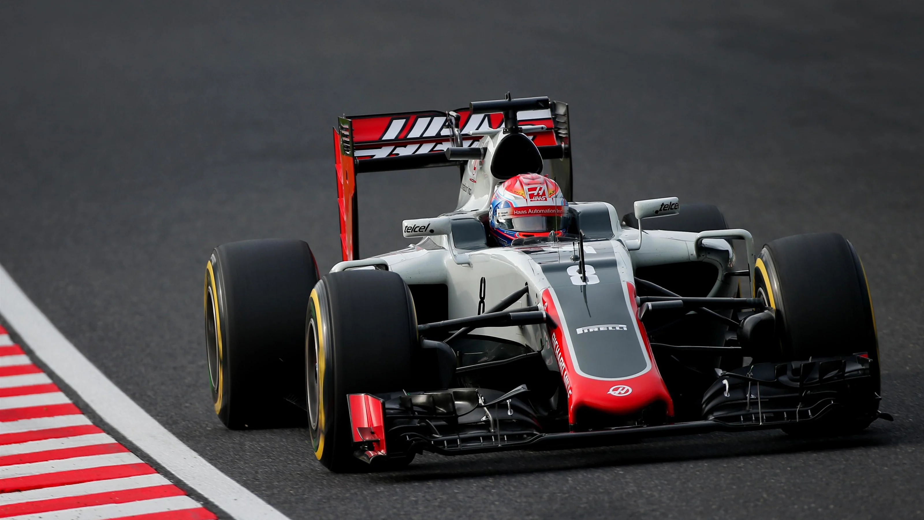 Romain Grosjean (FRA) Haas VF-16 at Formula One World Championship, Rd17, Japanese Grand Prix,