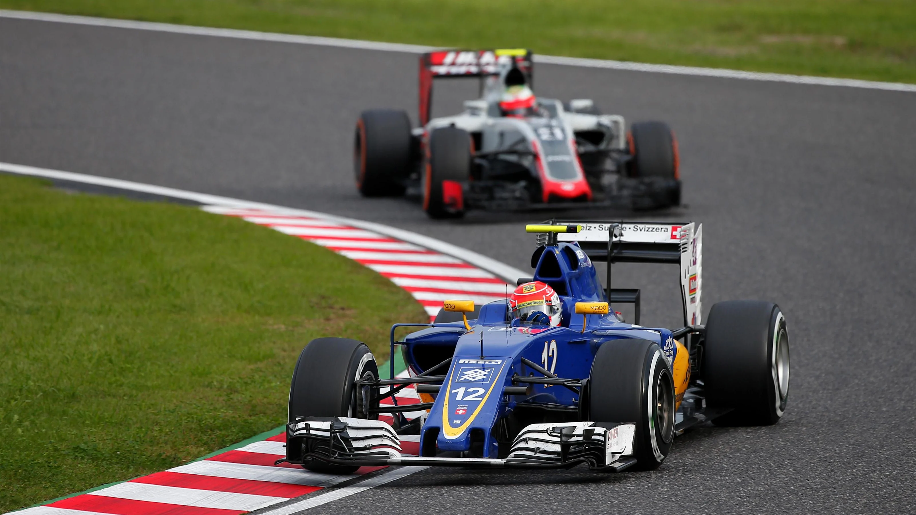 Felipe Nasr (BRA) Sauber C35 at Formula One World Championship, Rd17, Japanese Grand Prix, Race,