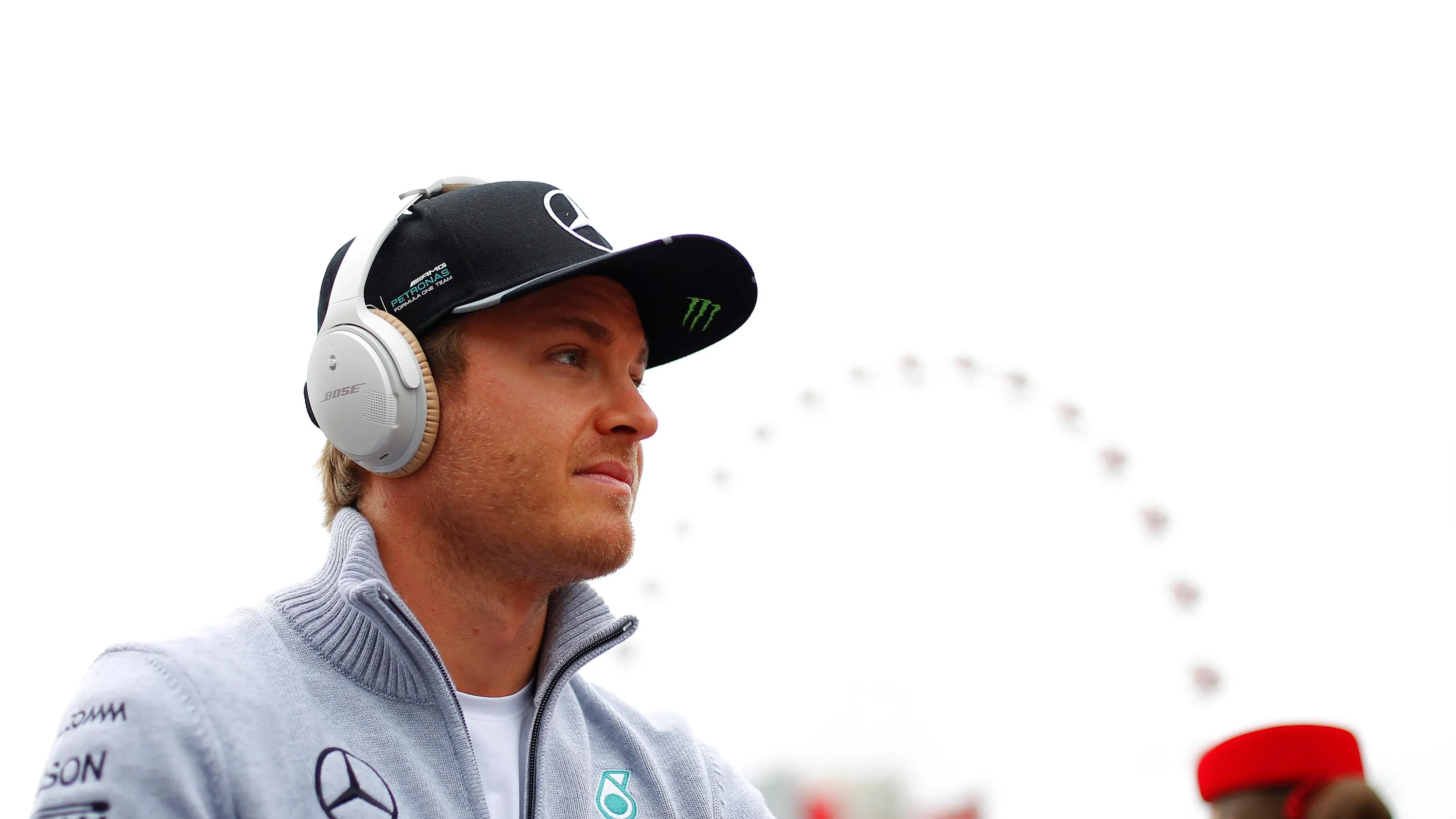 Nico Rosberg (GER) Mercedes AMG F1 on the drivers parade at Formula One World Championship, Rd17,