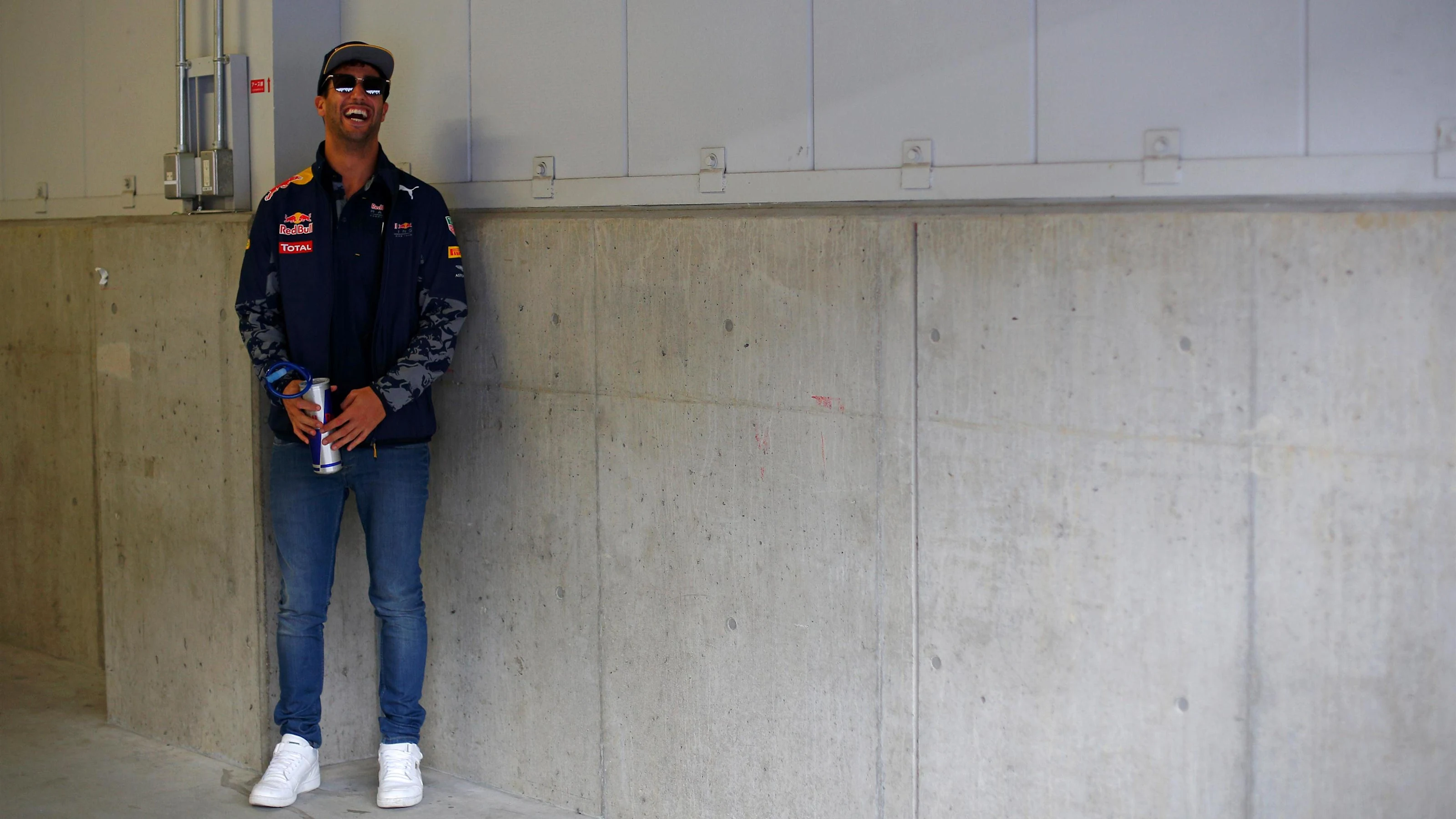 Daniel Ricciardo (AUS) Red Bull Racing on the drivers parade at Formula One World Championship,