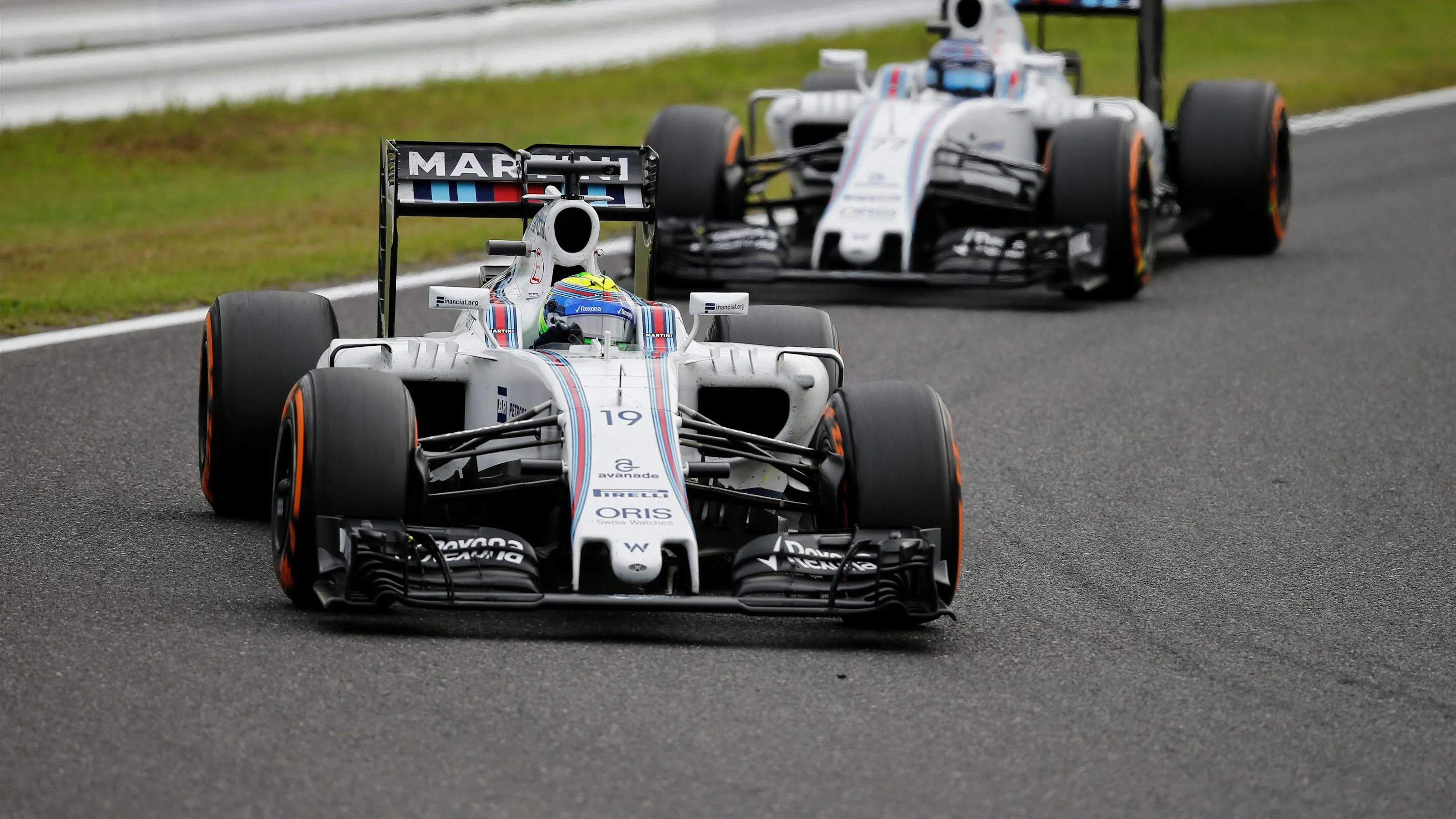 Felipe Massa (BRA) Williams FW38 at Formula One World Championship, Rd17, Japanese Grand Prix,