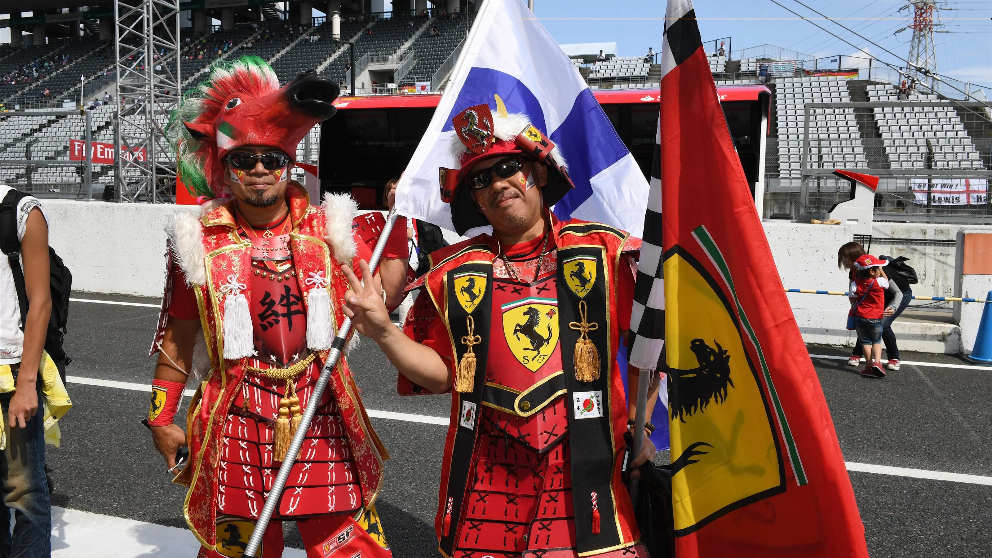 Fans at Formula One World Championship, Rd17, Japanese Grand Prix, Preparations, Suzuka, Japan,