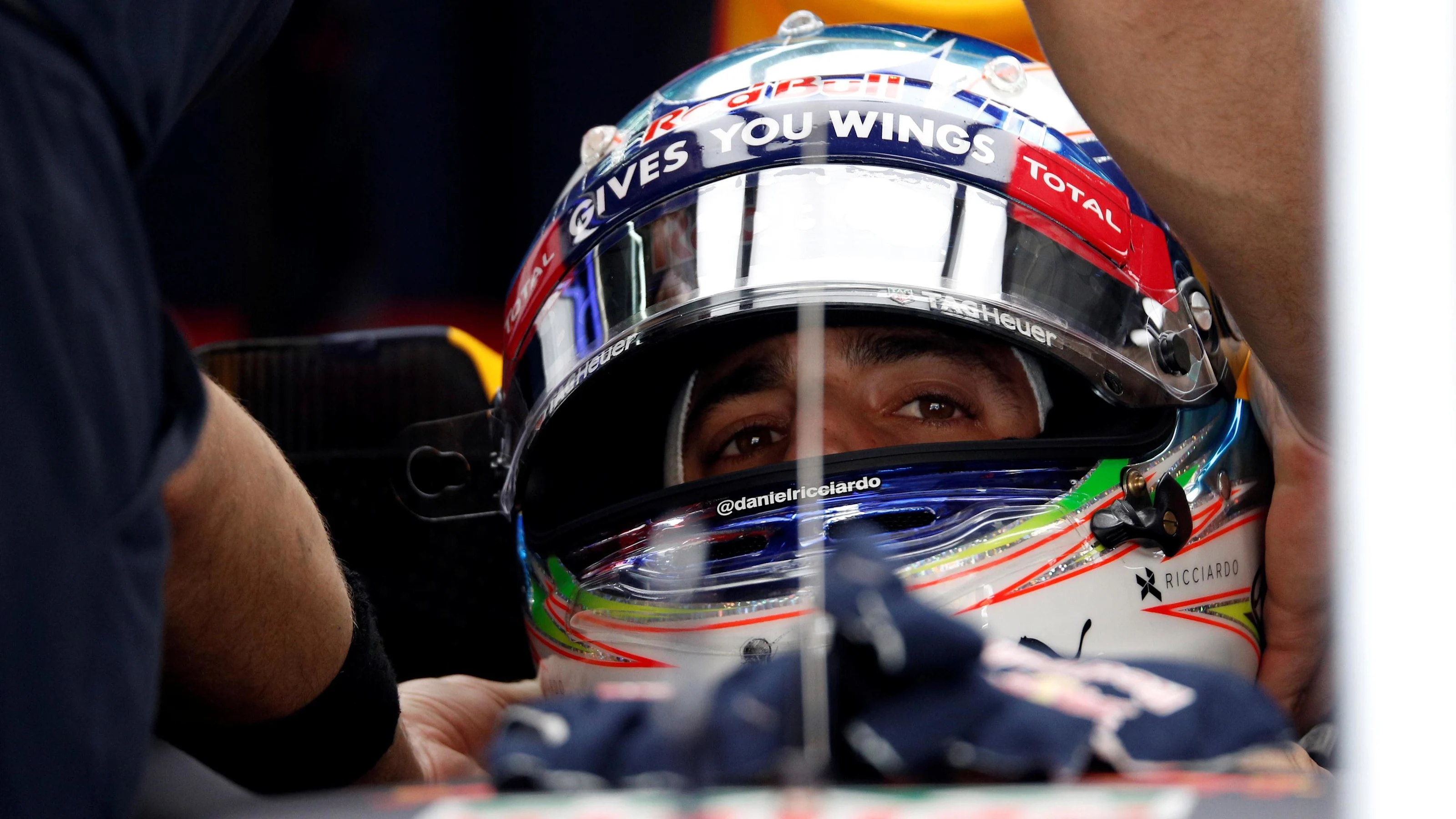 Daniel Ricciardo (AUS) Red Bull Racing at Formula One World Championship, Rd16, Malaysian Grand