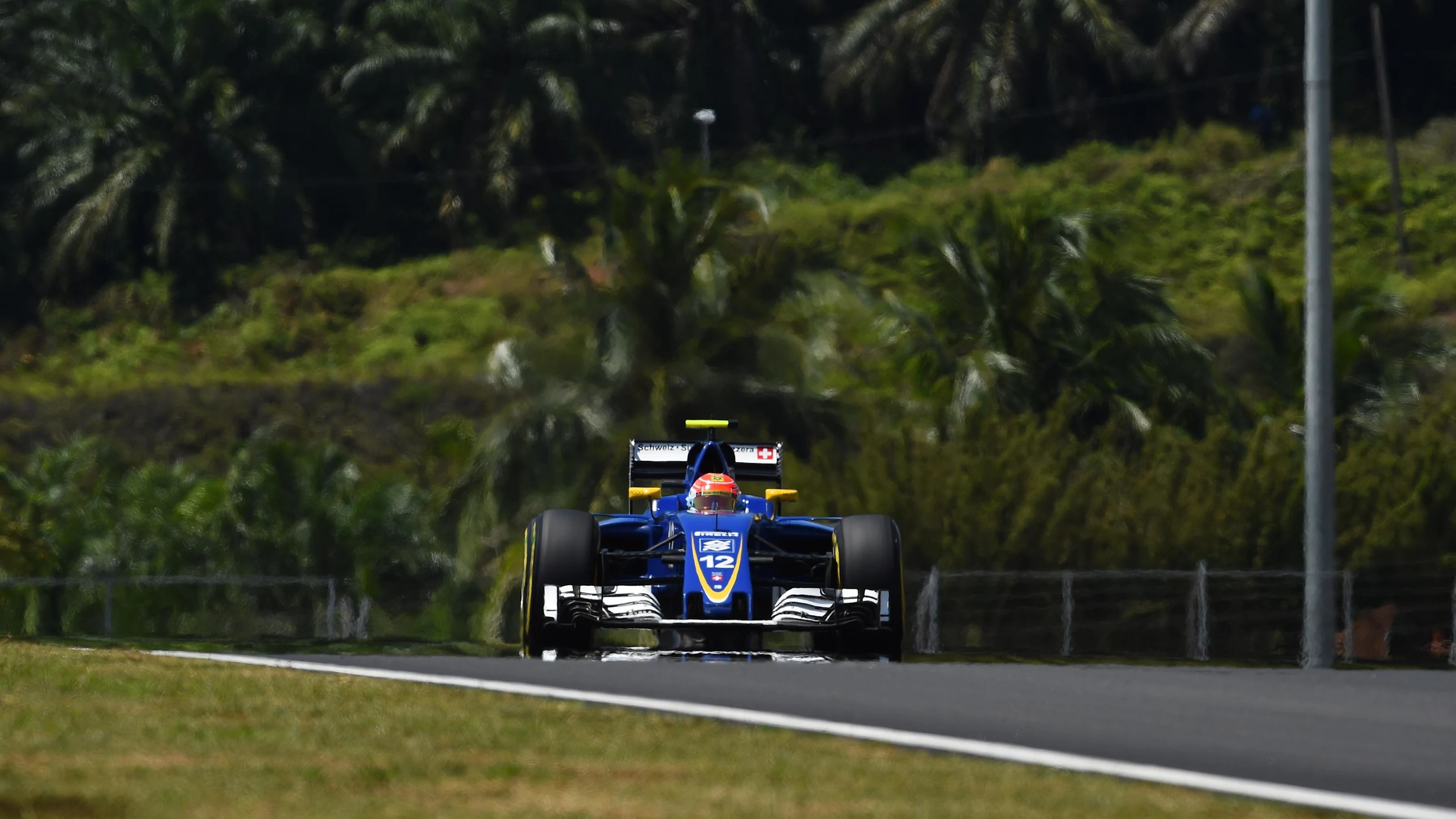 Felipe Nasr (BRA) Sauber C35 at Formula One World Championship, Rd16, Malaysian Grand Prix,