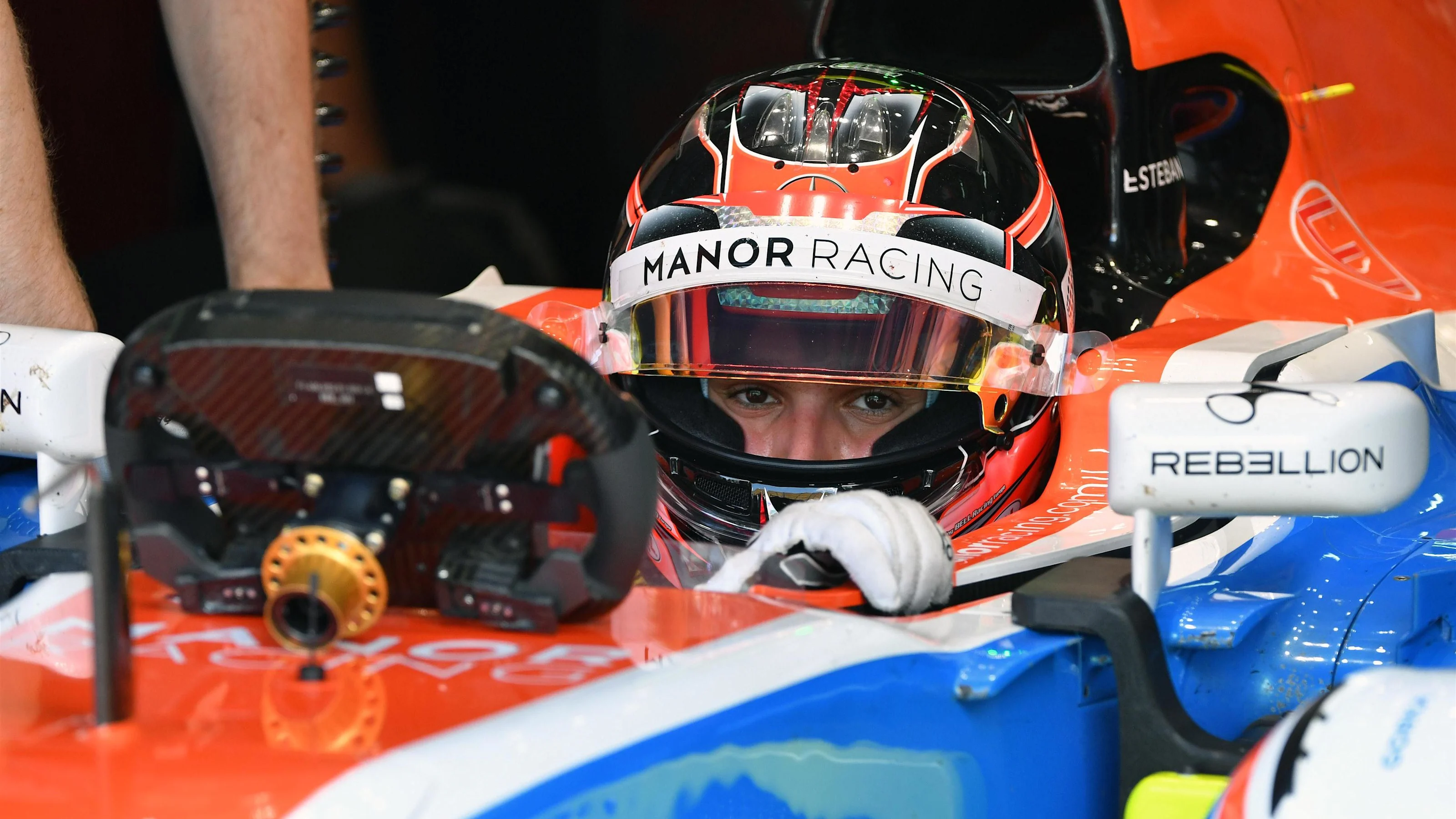 Esteban Ocon (FRA) Manor Racing MRT05 at Formula One World Championship, Rd16, Malaysian Grand