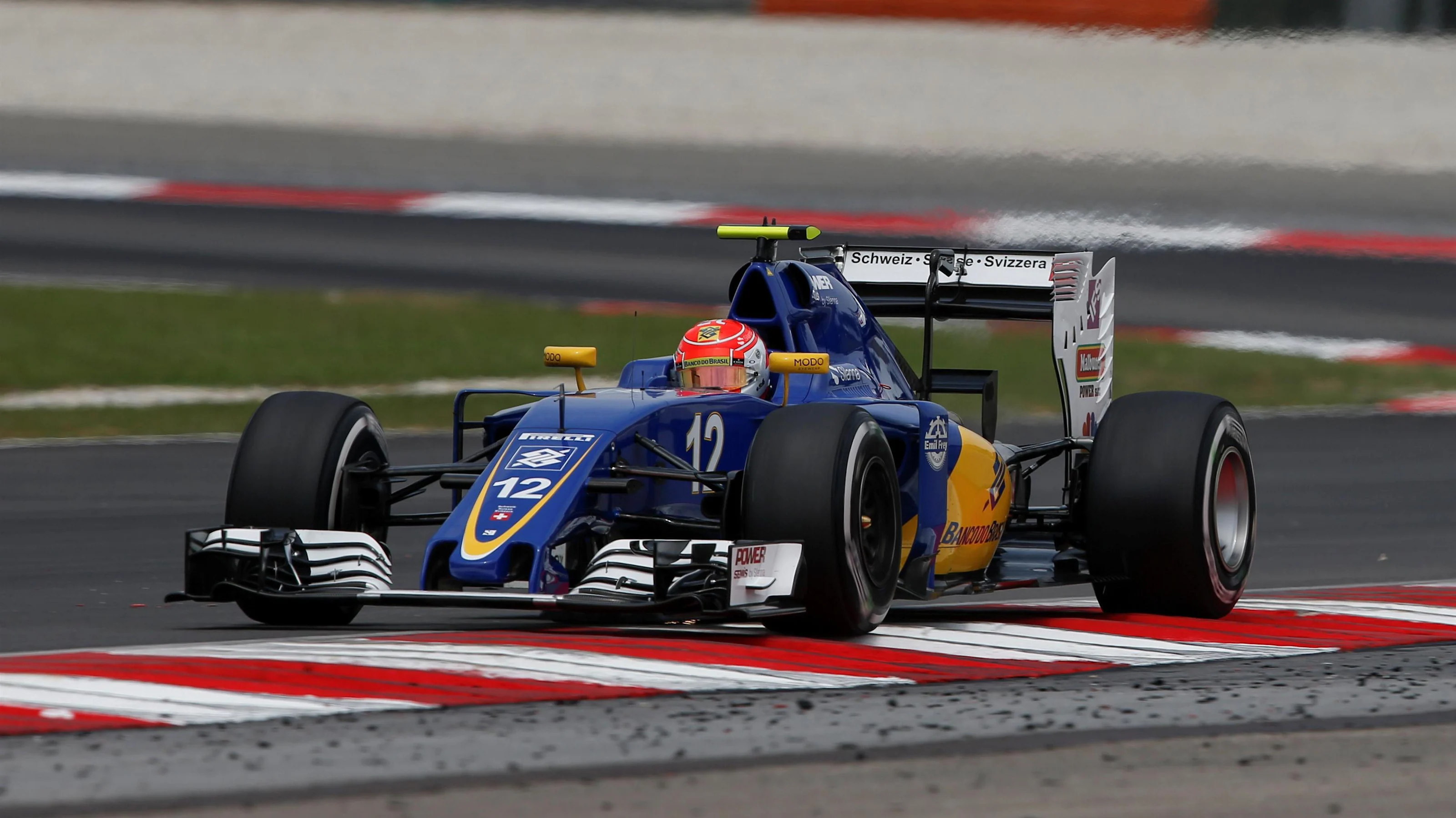 Felipe Nasr (BRA) Sauber C35 at Formula One World Championship, Rd16, Malaysian Grand Prix, Race,