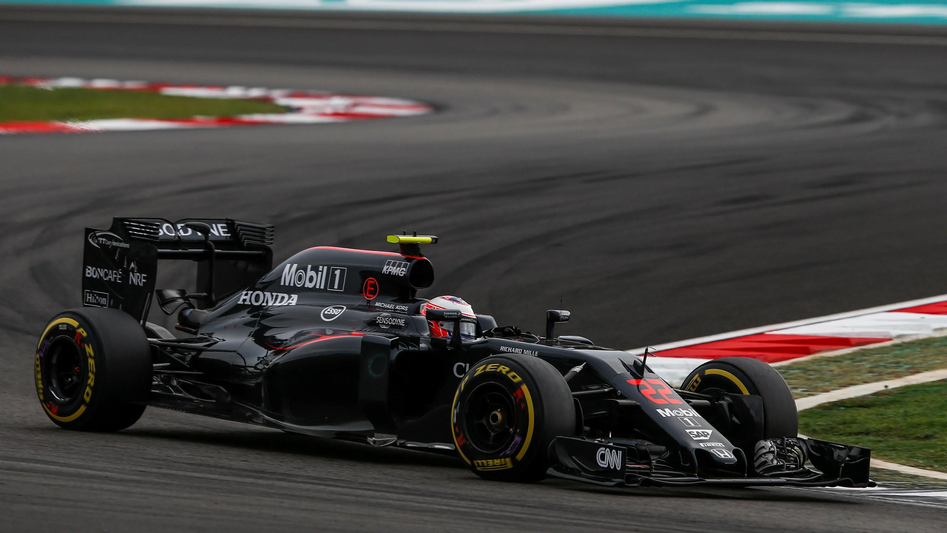 Jenson Button (GBR) McLaren MP4-31 at Formula One World Championship, Rd16, Malaysian Grand Prix,