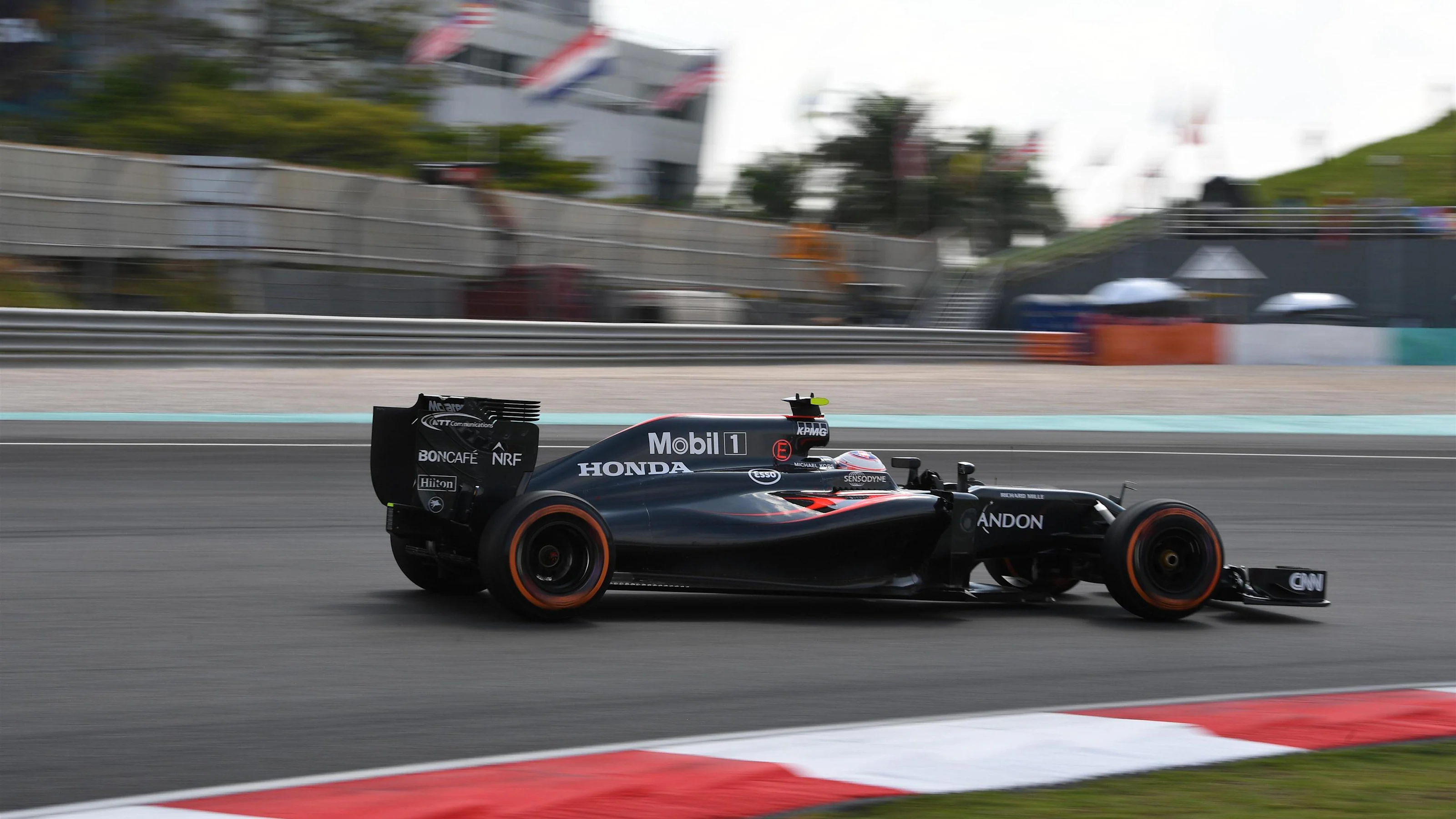 Jenson Button (GBR) McLaren MP4-31 at Formula One World Championship, Rd16, Malaysian Grand Prix,