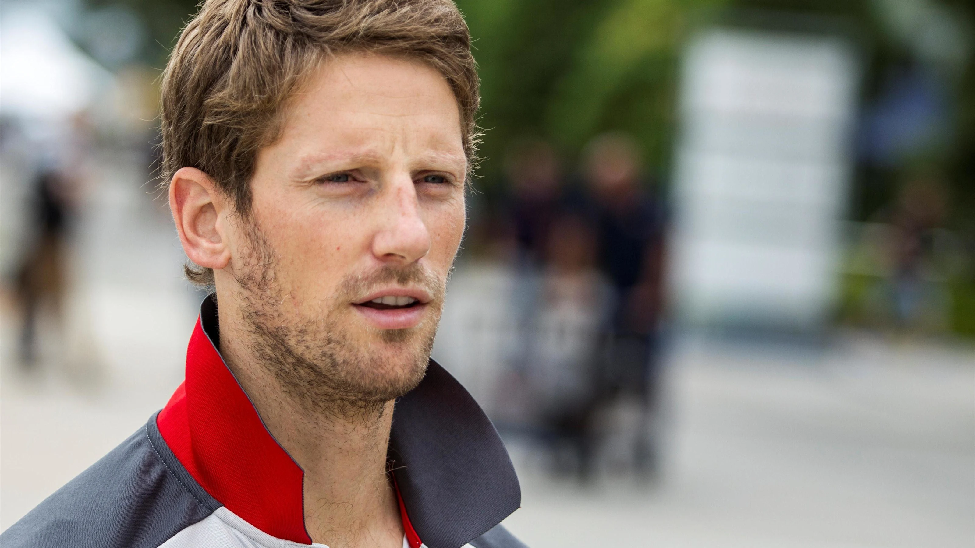 Romain Grosjean (FRA) Haas F1 at Formula One World Championship, Rd16, Malaysian Grand Prix,