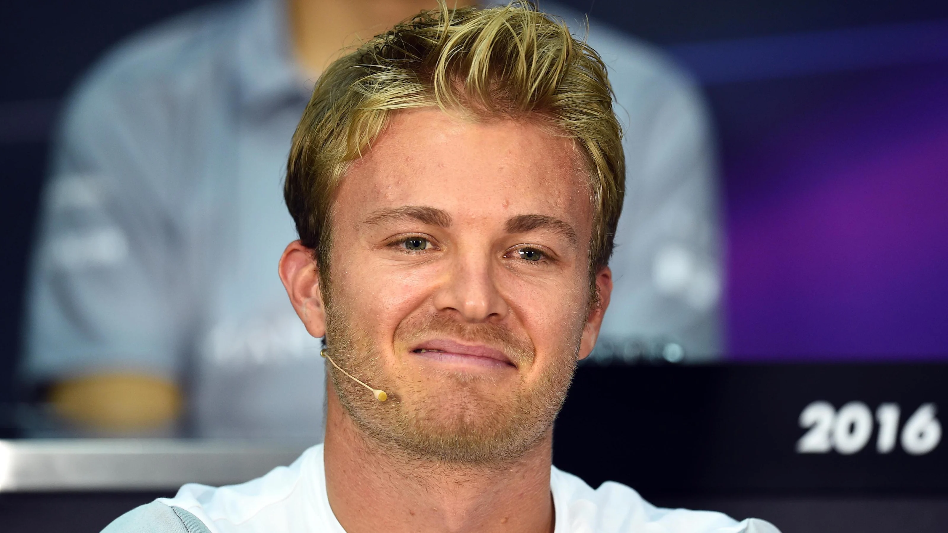 Nico Rosberg (GER) Mercedes AMG F1 in the Press Conference at Formula One World Championship, Rd16,