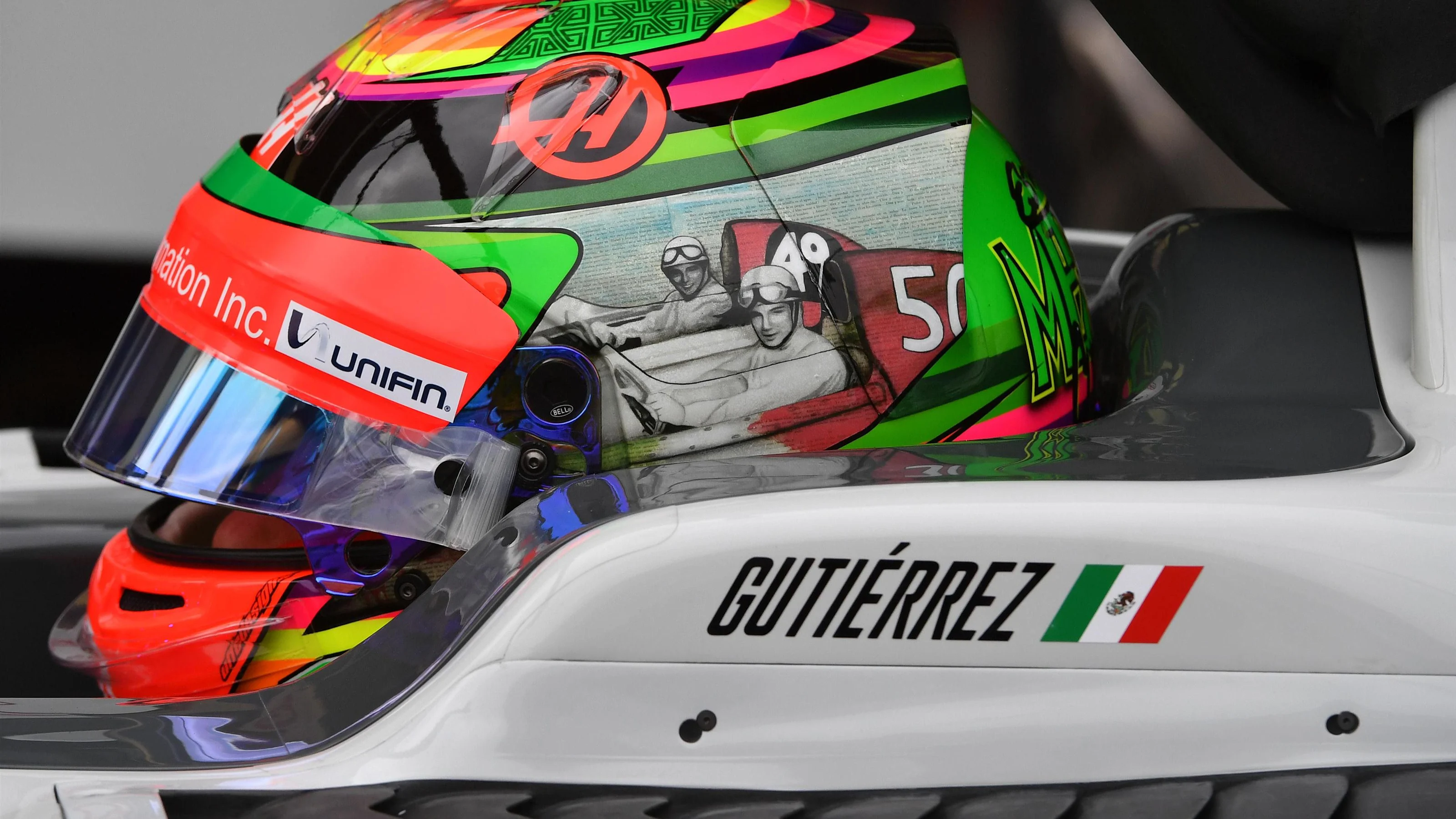 Esteban Gutierrez (MEX) Haas VF-16 at Formula One World Championship, Rd19, Mexican Grand Prix,