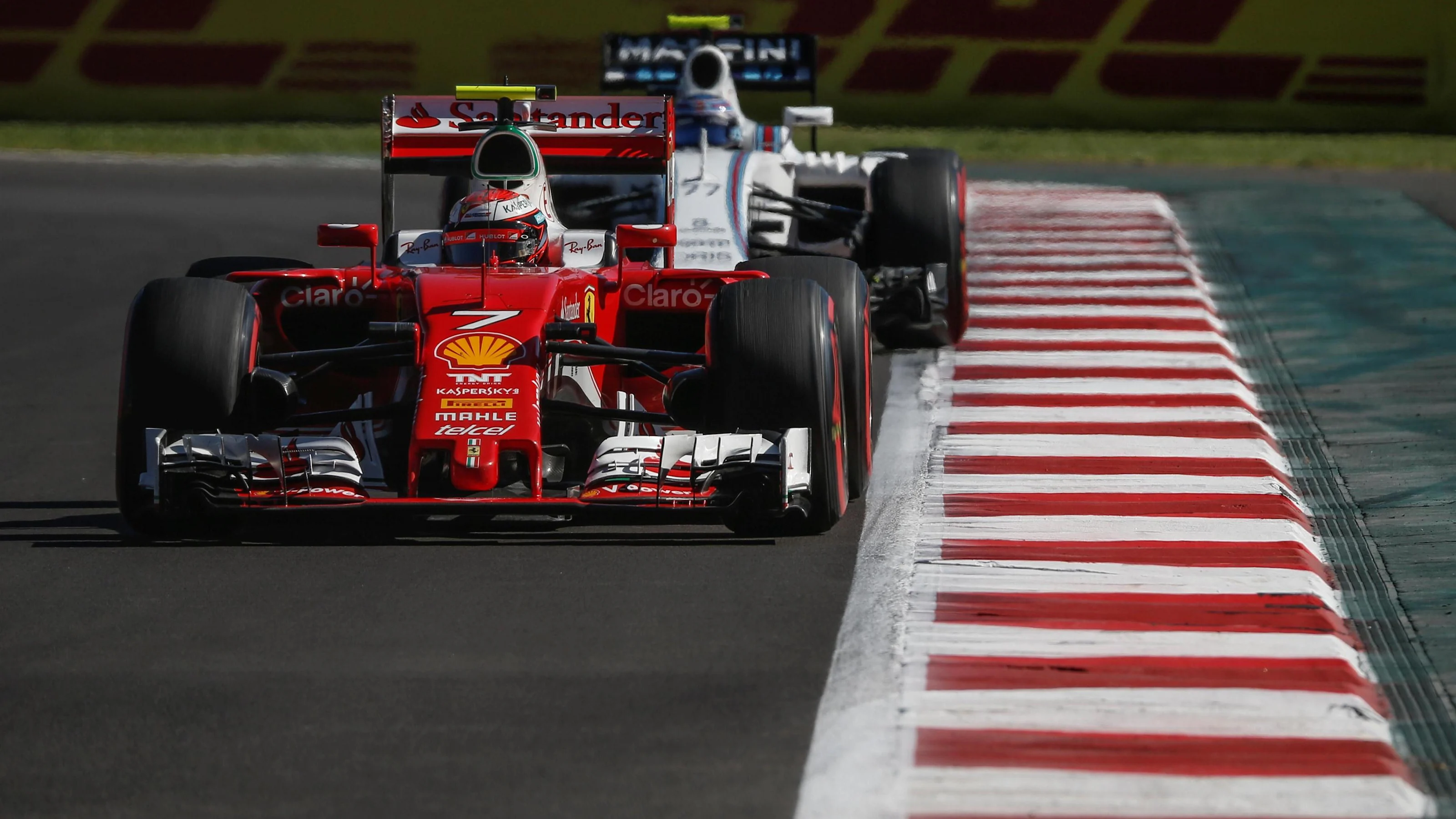 Kimi Raikkonen (FIN) Ferrari SF16-H at Formula One World Championship, Rd19, Mexican Grand Prix,