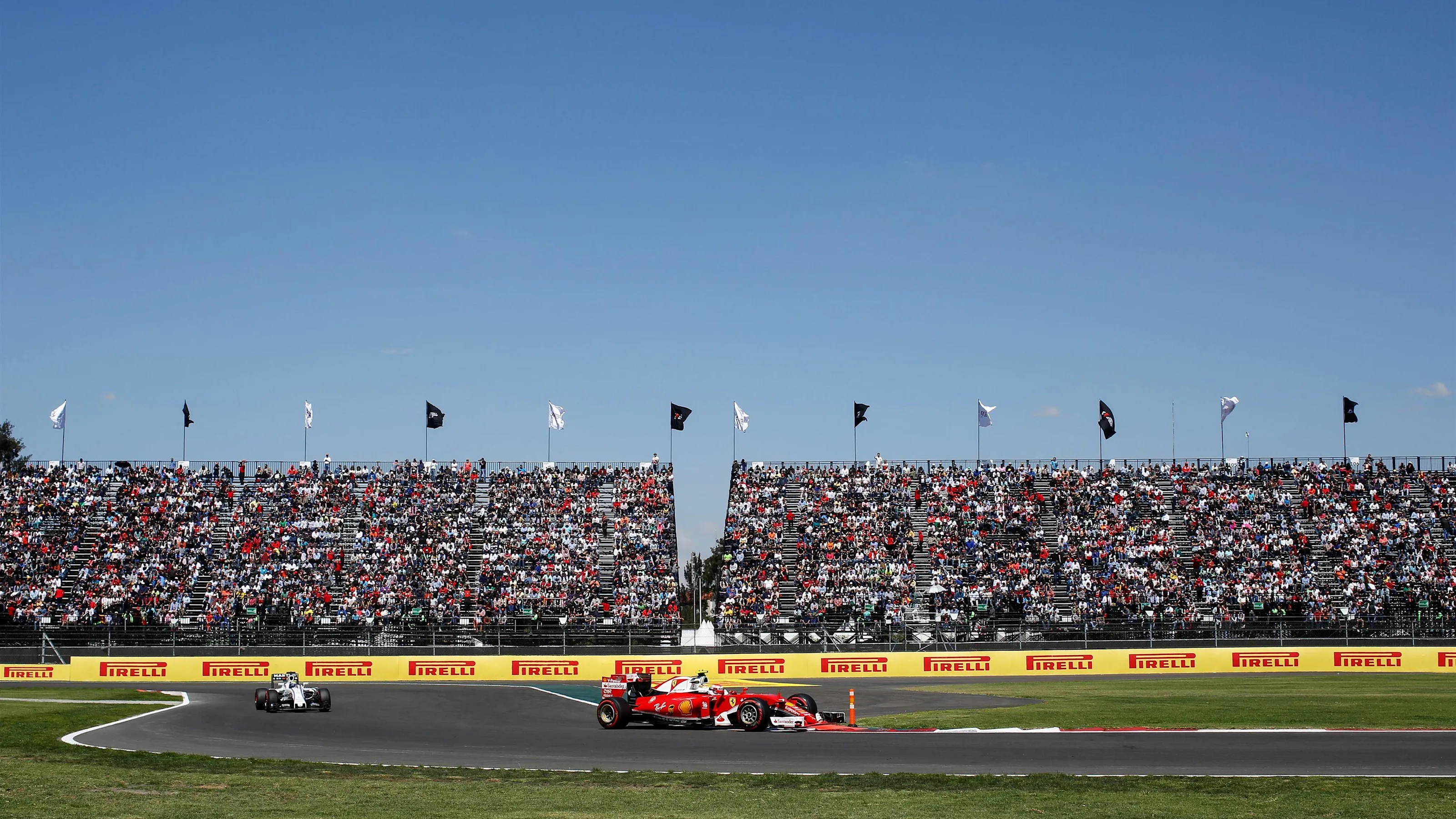 Kimi Raikkonen (FIN) Ferrari SF16-H at Formula One World Championship, Rd19, Mexican Grand Prix,