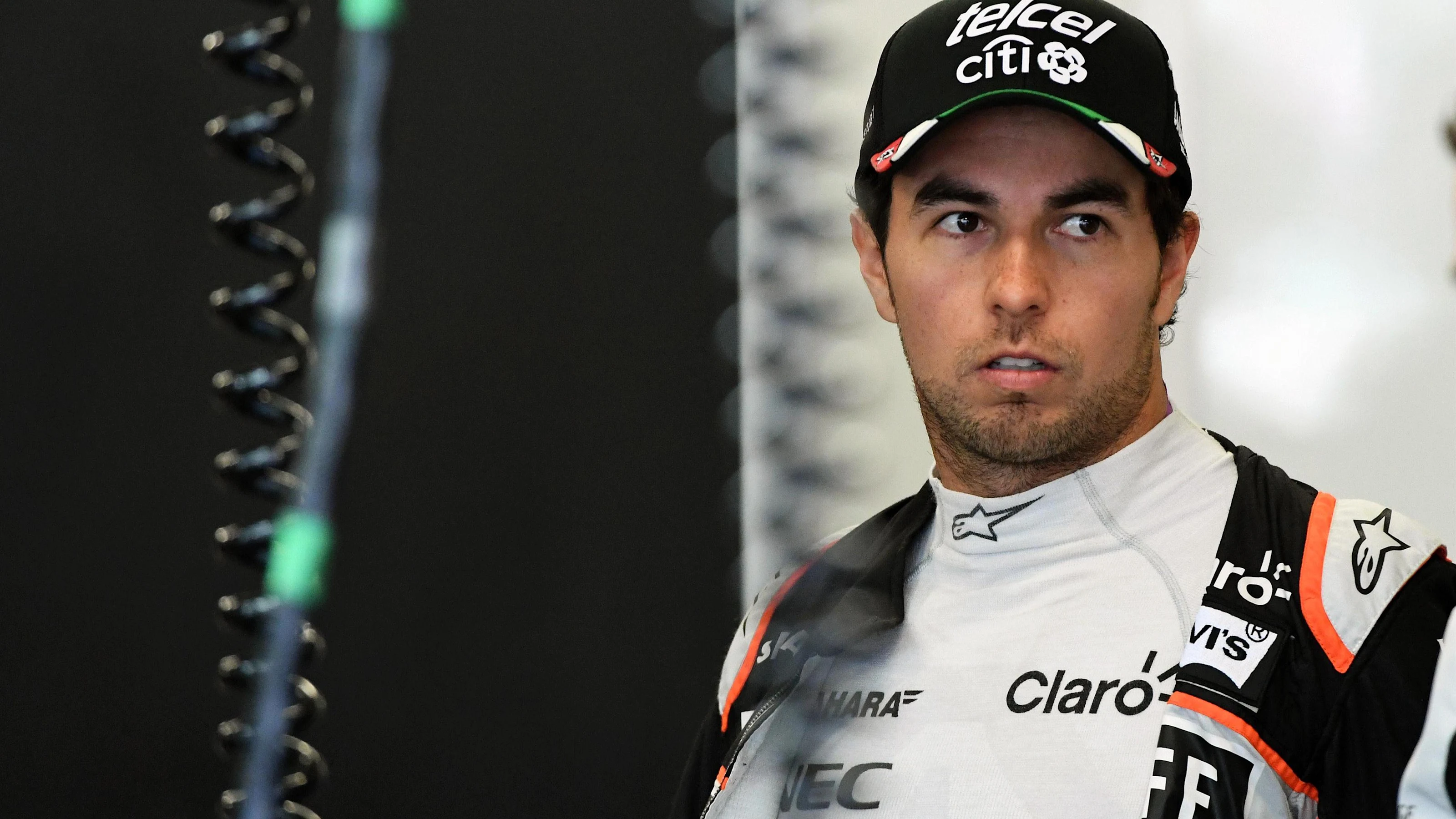 Sergio Perez (MEX) Force India at Formula One World Championship, Rd19, Mexican Grand Prix,