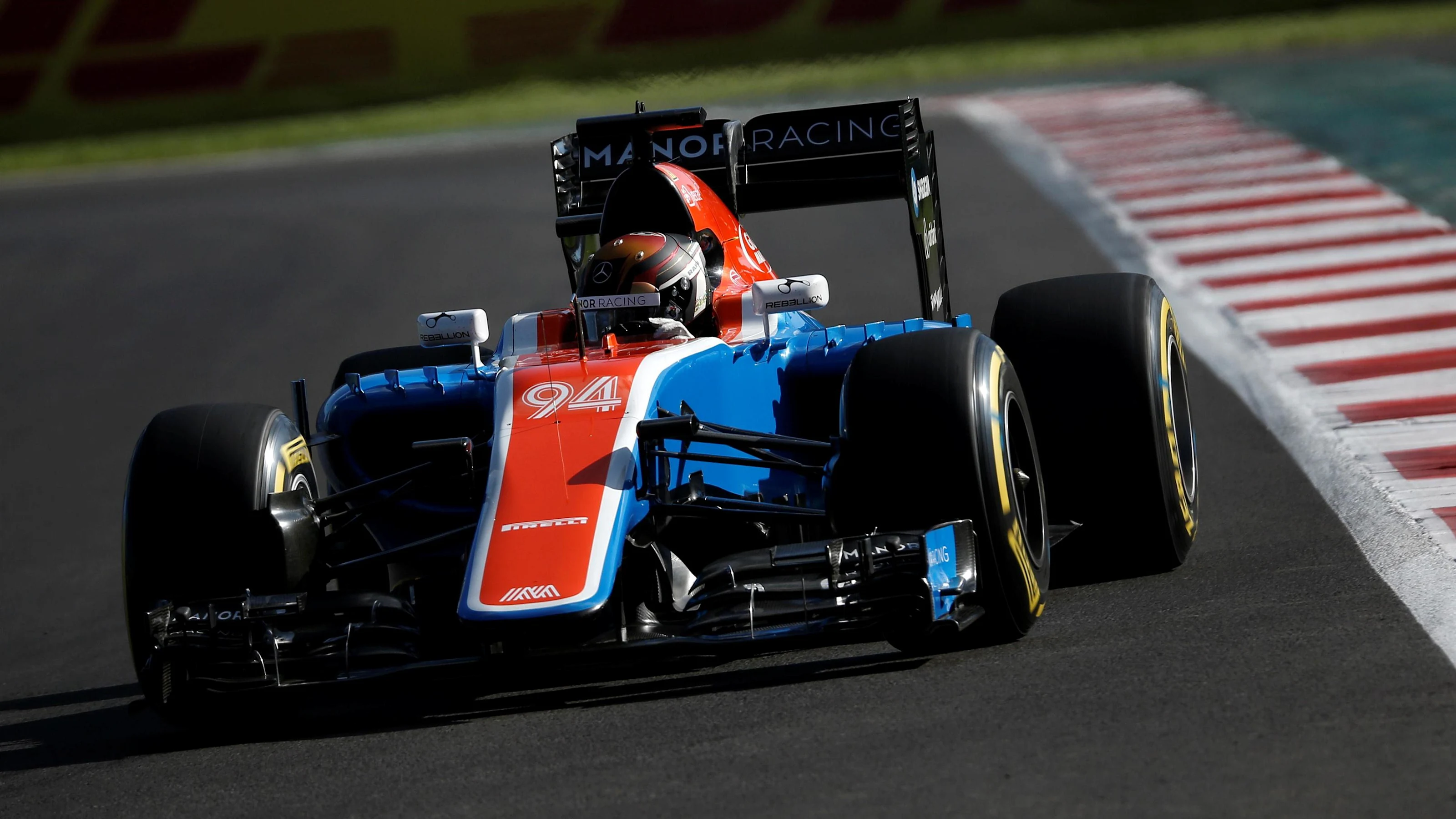 Pascal Wehrlein (GER) Manor Racing MRT05 at Formula One World Championship, Rd19, Mexican Grand