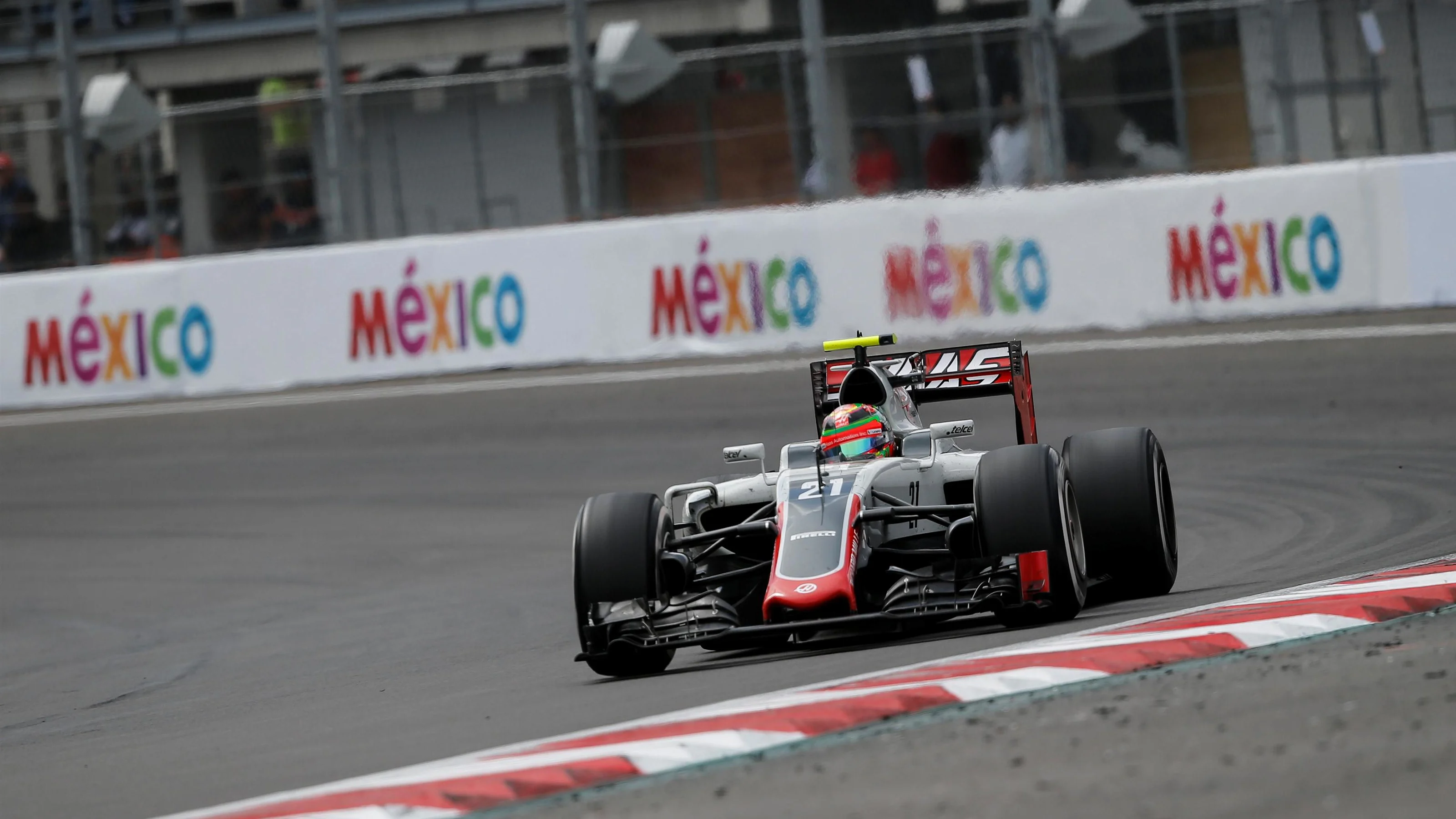 Esteban Gutierrez (MEX) Haas VF-16 at Formula One World Championship, Rd19, Mexican Grand Prix,