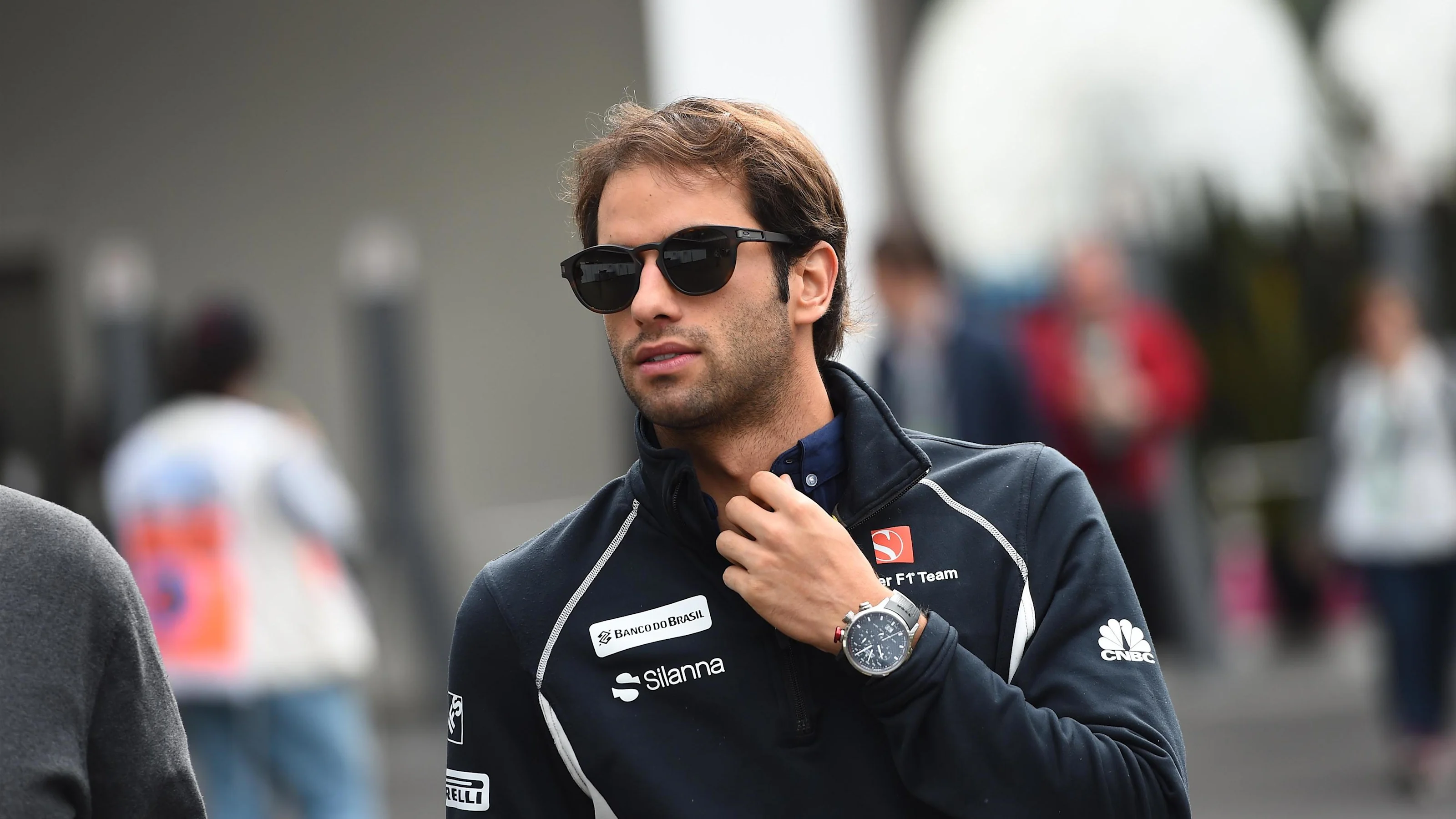 Felipe Nasr (BRA) Sauber at Formula One World Championship, Rd19, Mexican Grand Prix, Race, Circuit