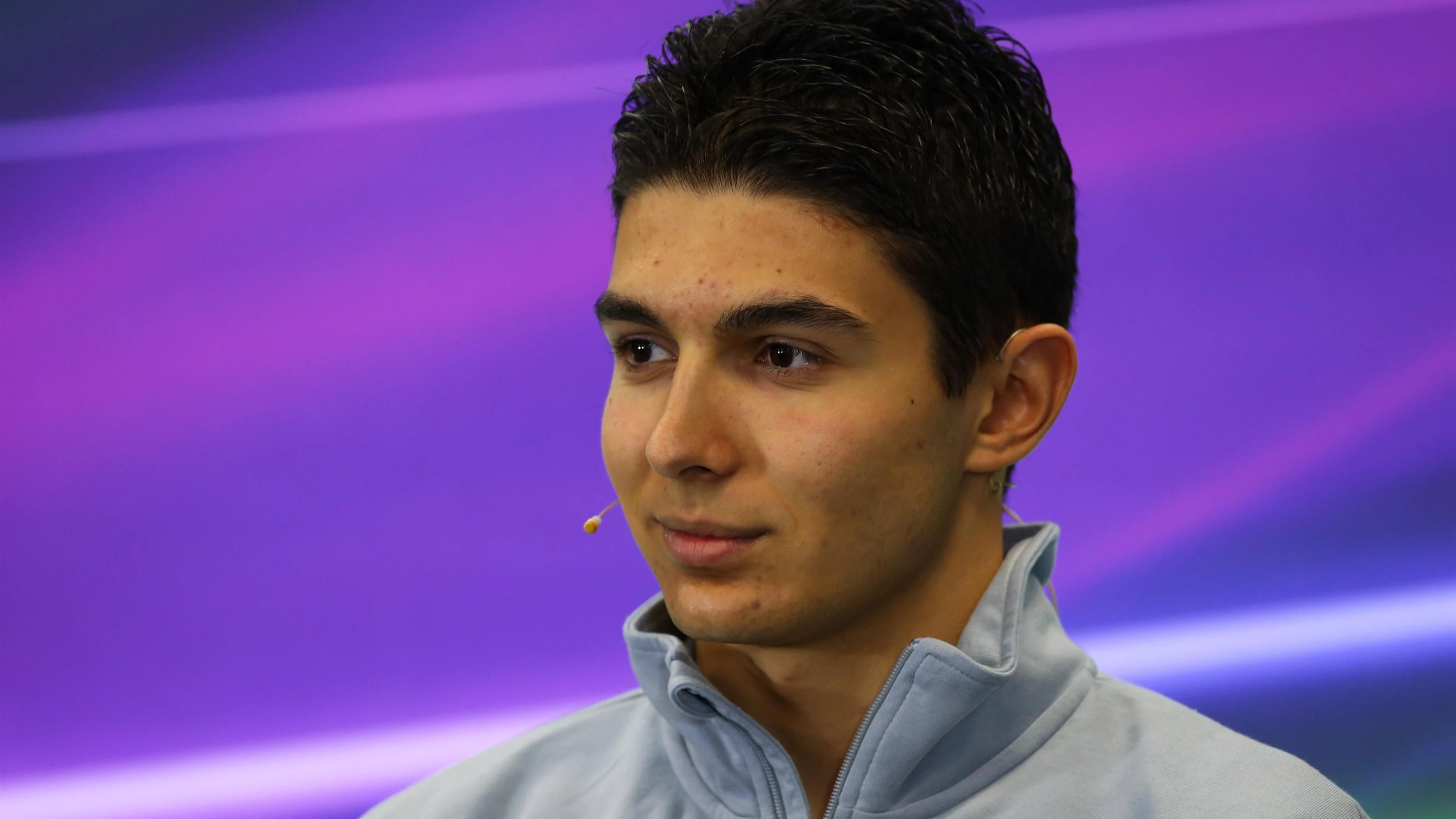 Esteban Ocon (FRA) Manor Racing in the Press Conference at Formula One World Championship, Rd19,