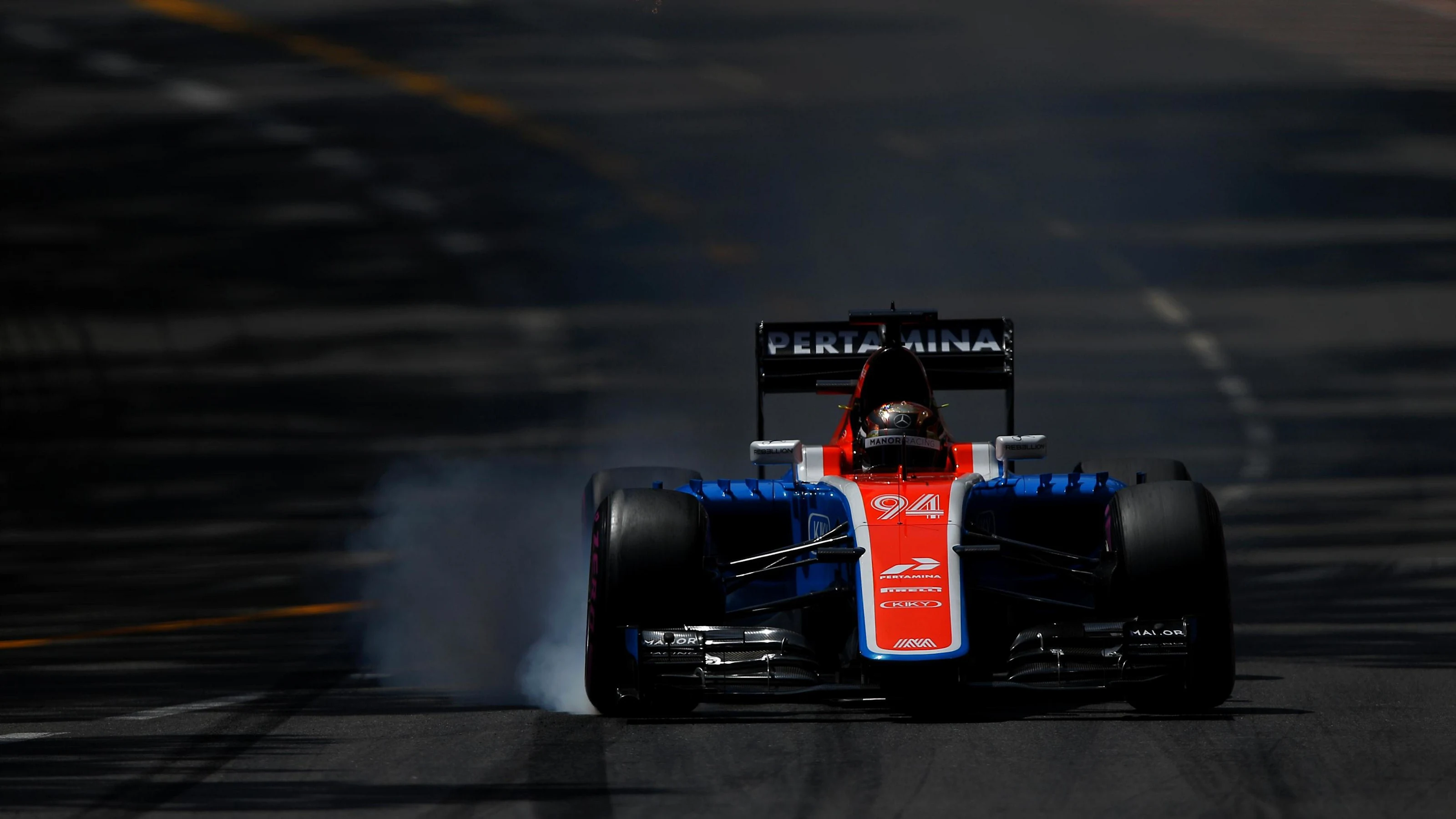 Pascal Wehrlein (GER) Manor Racing MRT05 at Formula One World Championship, Rd6, Monaco Grand Prix,