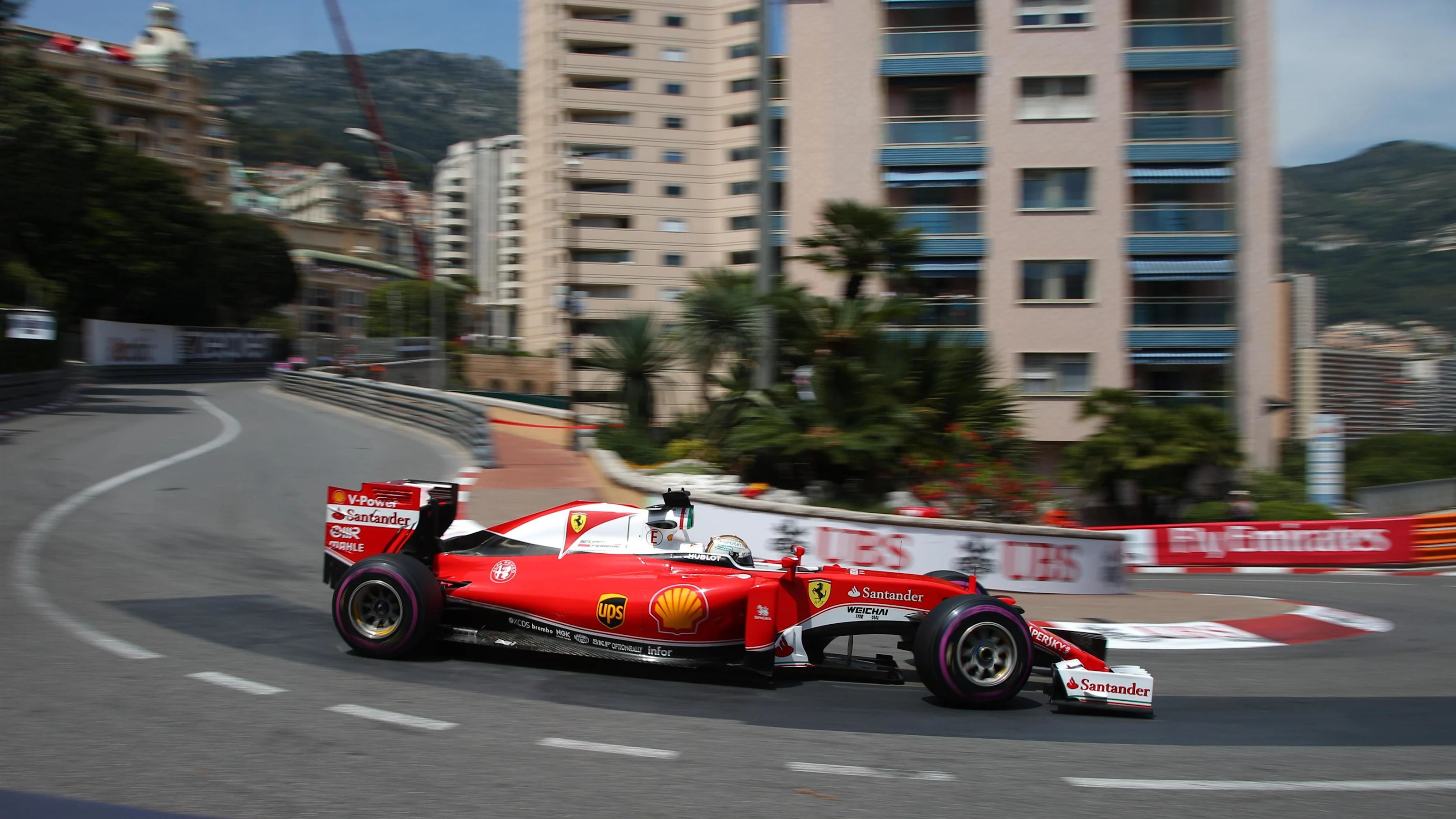 Sebastian Vettel (GER) Ferrari SF16-H at Formula One World Championship, Rd6, Monaco Grand Prix,