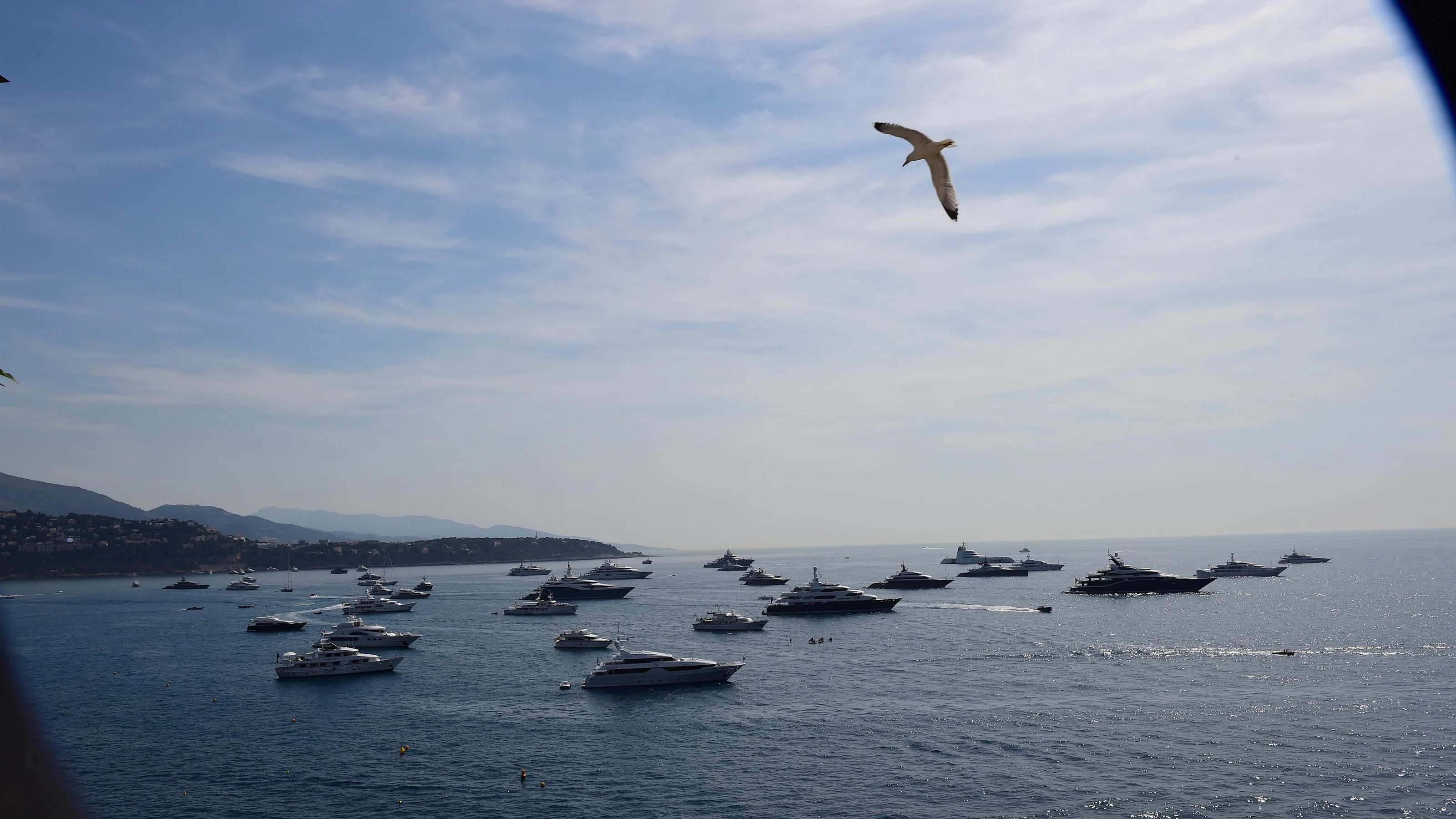 Boats and scenic view at Formula One World Championship, Rd6, Monaco Grand Prix, Qualifying,