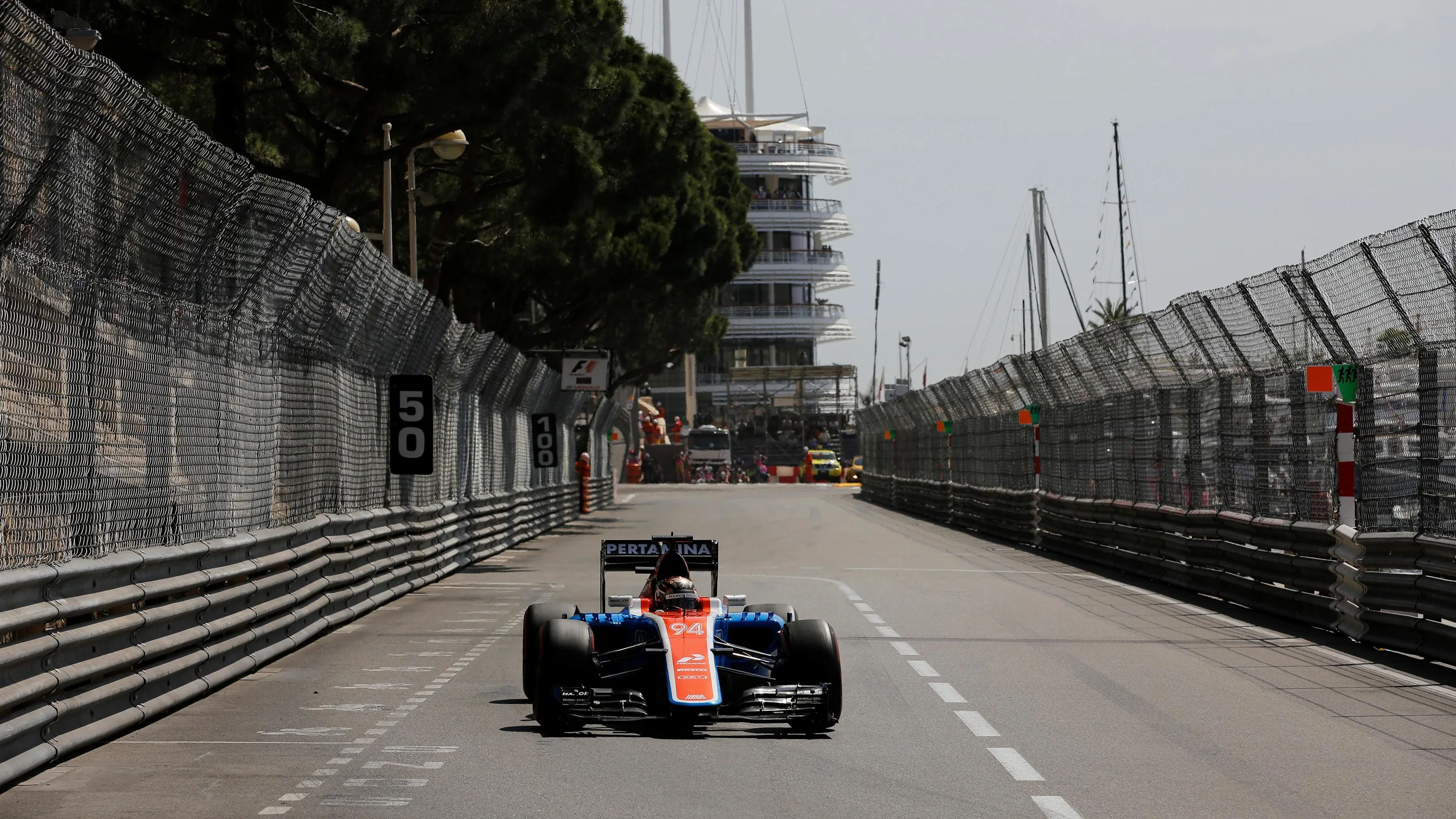 Pascal Wehrlein (GER) Manor Racing MRT05 at Formula One World Championship, Rd6, Monaco Grand Prix,