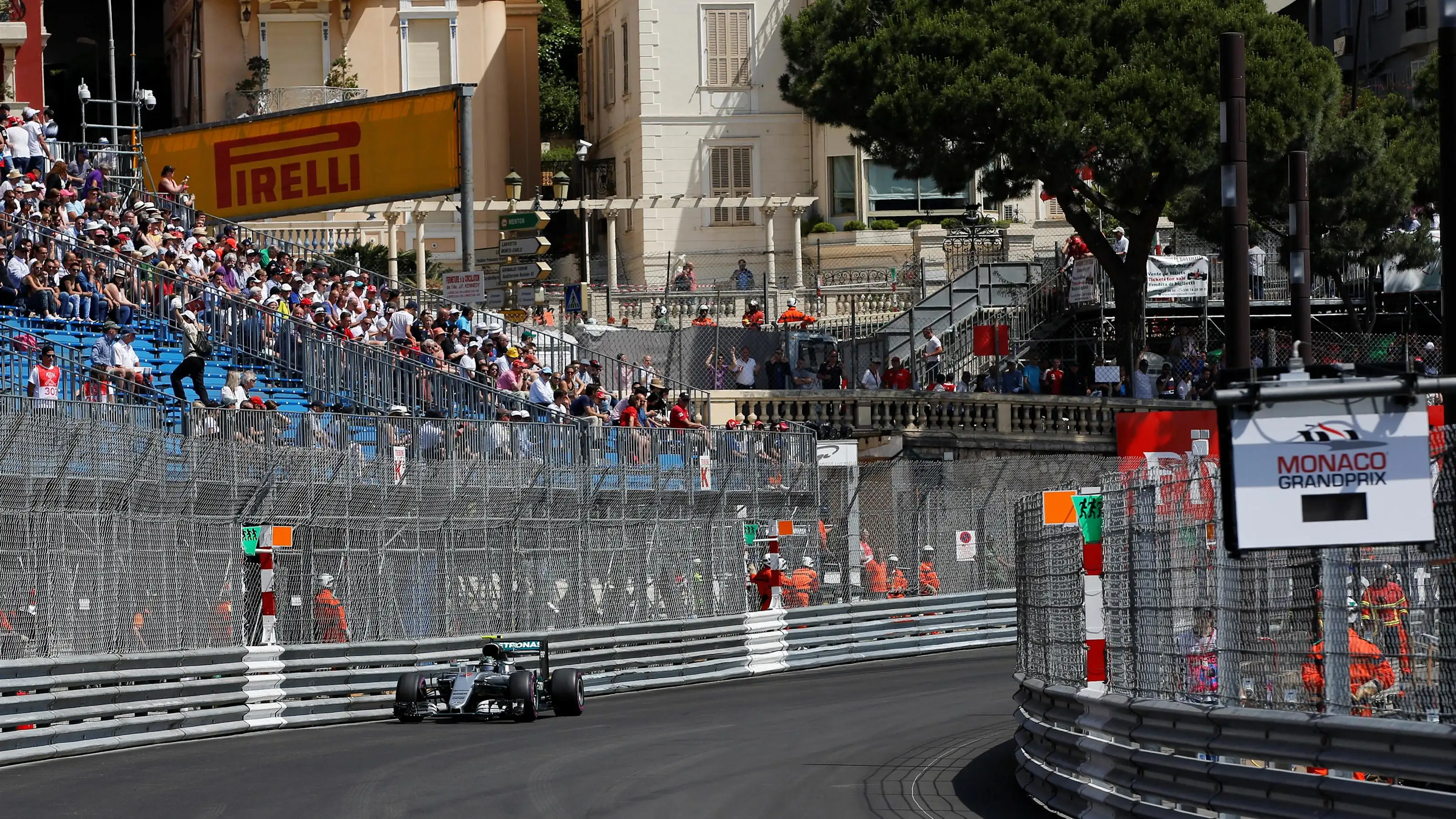 Nico Rosberg (GER) Mercedes-Benz F1 W07 Hybrid at Formula One World Championship, Rd6, Monaco Grand