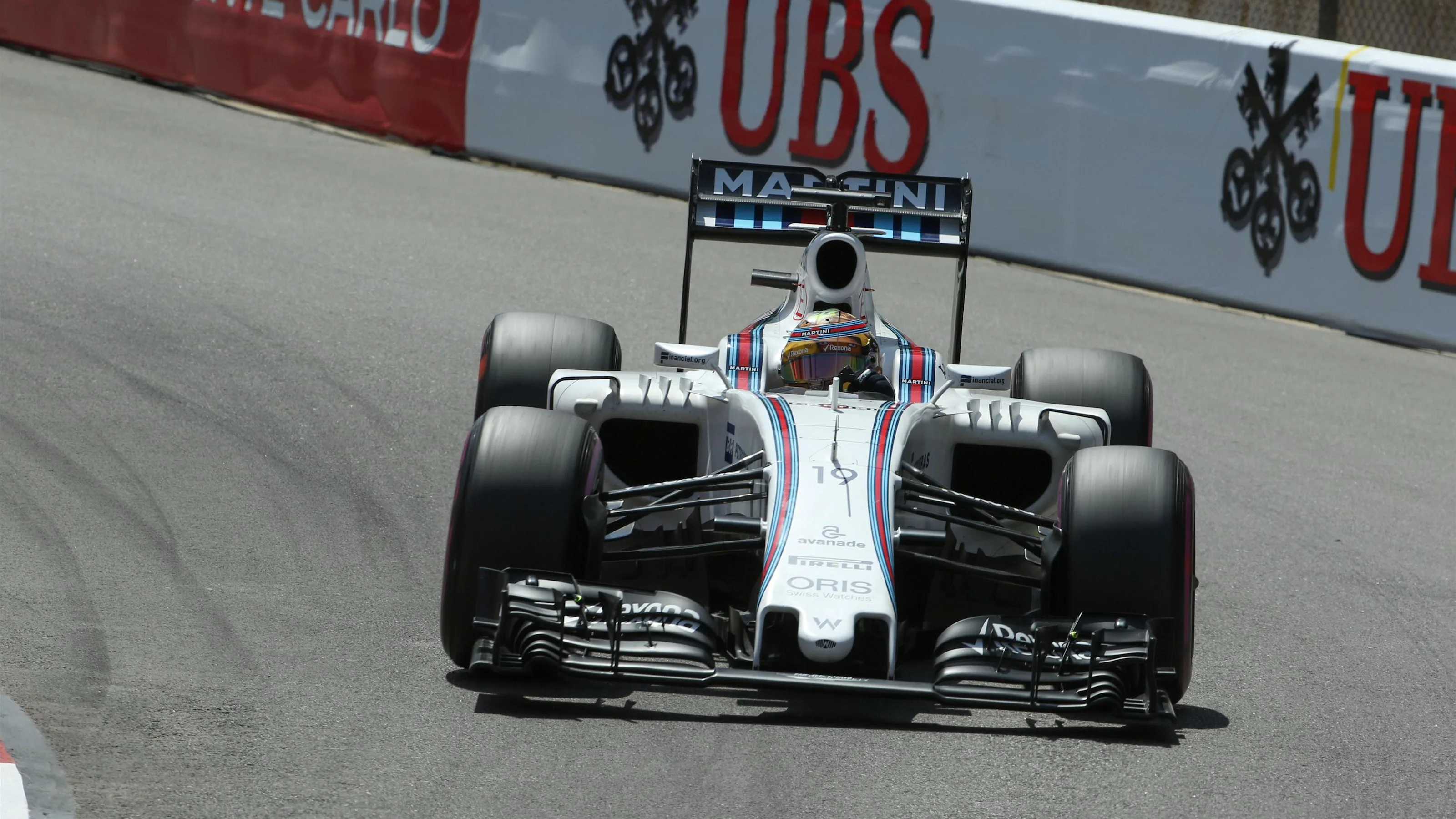 Felipe Massa (BRA) Williams FW38 at Formula One World Championship, Rd6, Monaco Grand Prix,