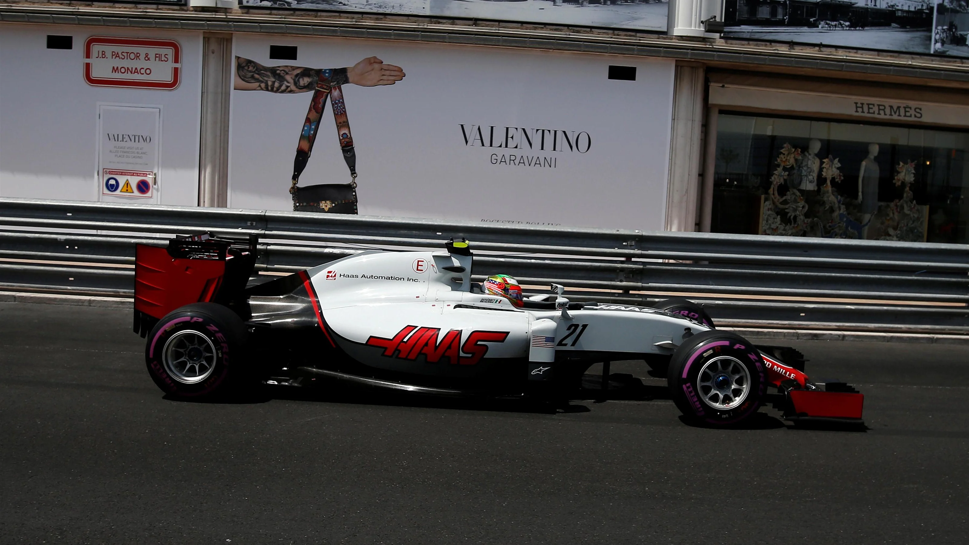 Esteban Gutierrez (MEX) Haas VF-16 at Formula One World Championship, Rd6, Monaco Grand Prix,