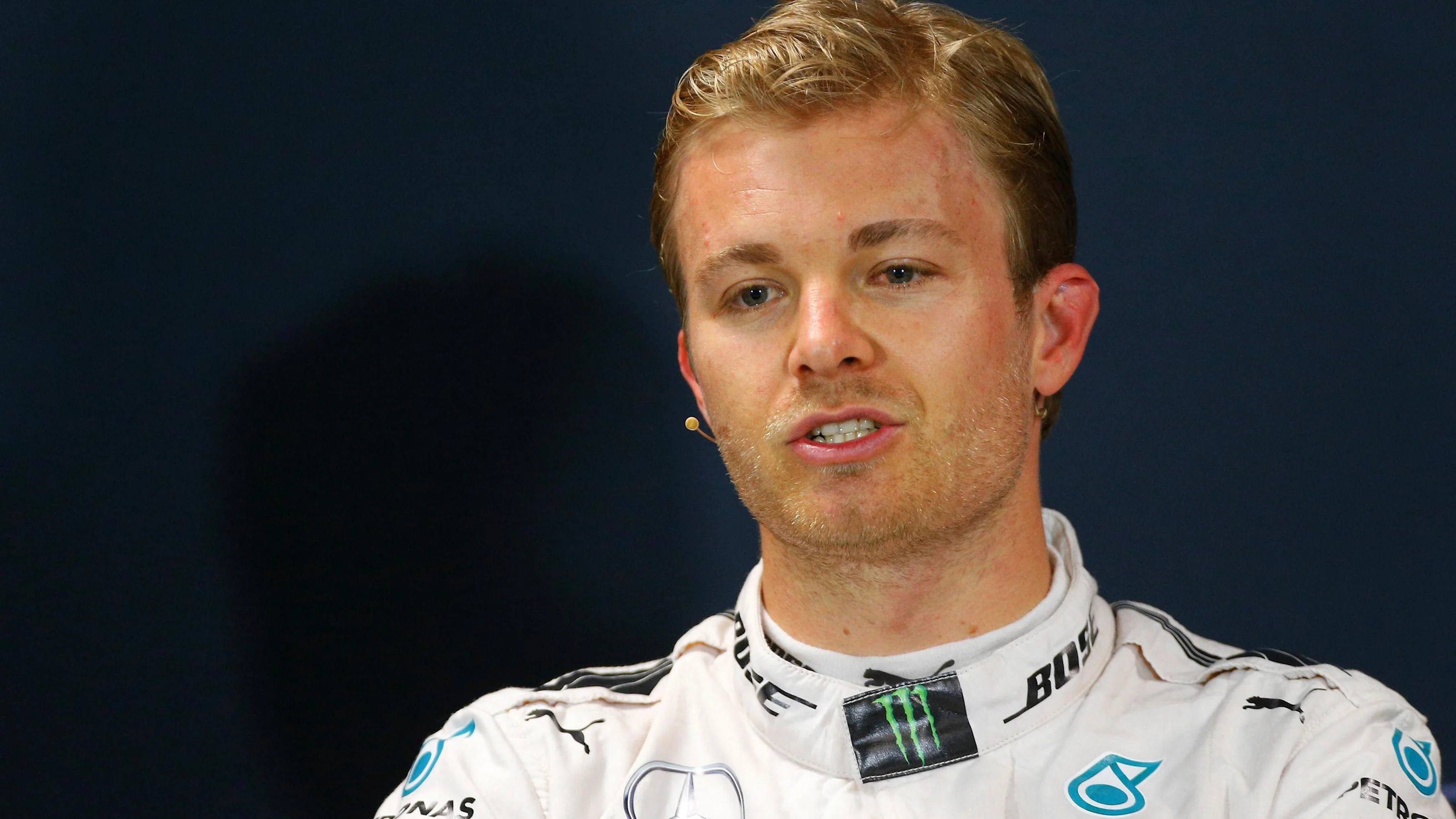 Nico Rosberg (GER) Mercedes AMG F1 in the Press Conference at Formula One World Championship, Rd6,