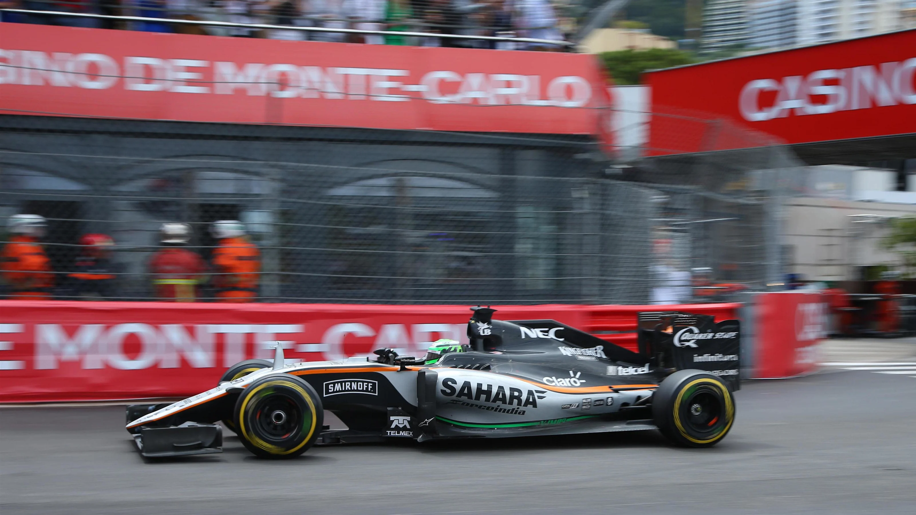 Nico Hulkenberg (GER) Force India VJM09 at Formula One World Championship, Rd6, Monaco Grand Prix,