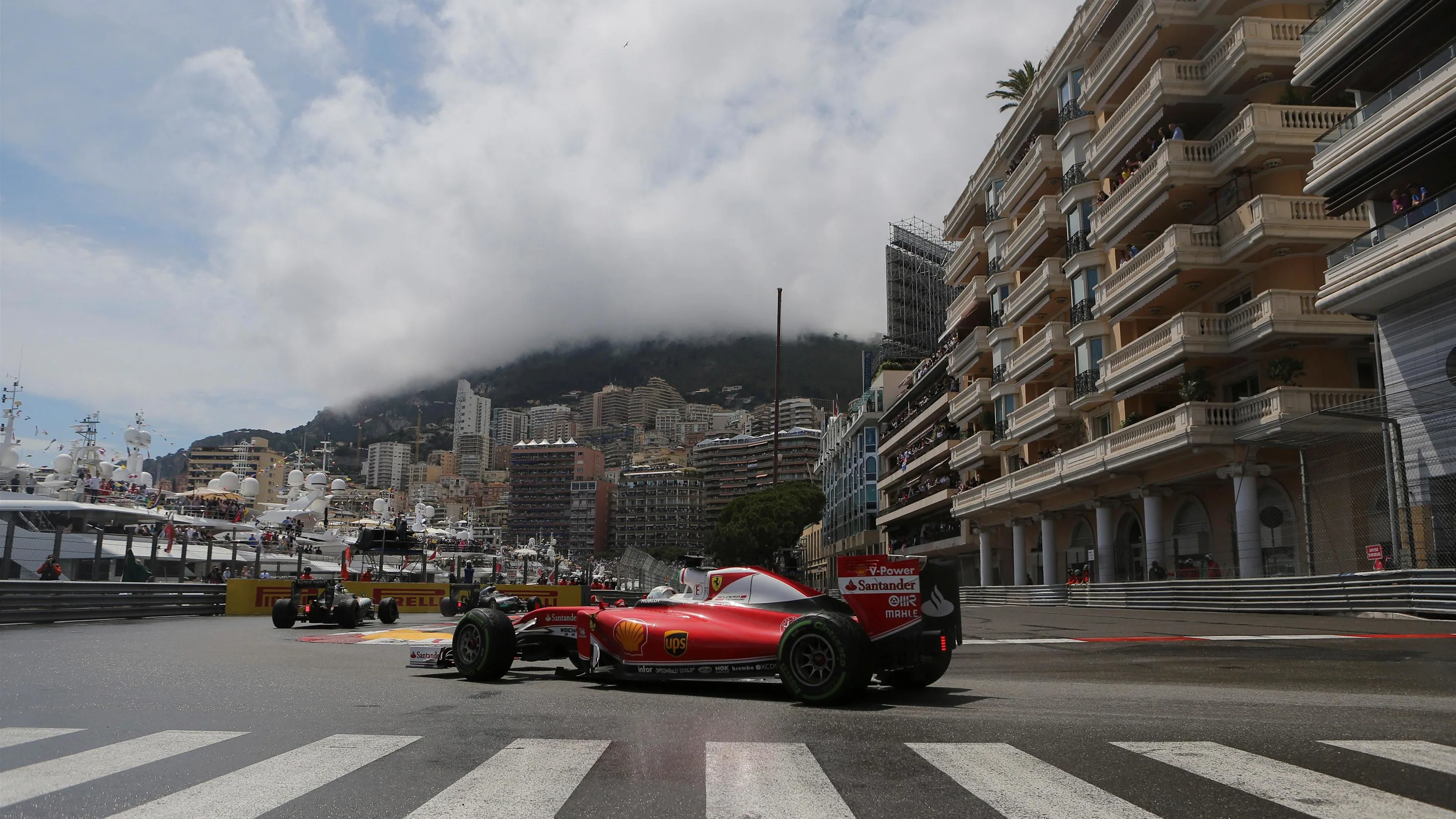Sebastian Vettel (GER) Ferrari SF16-H at Formula One World Championship, Rd6, Monaco Grand Prix,
