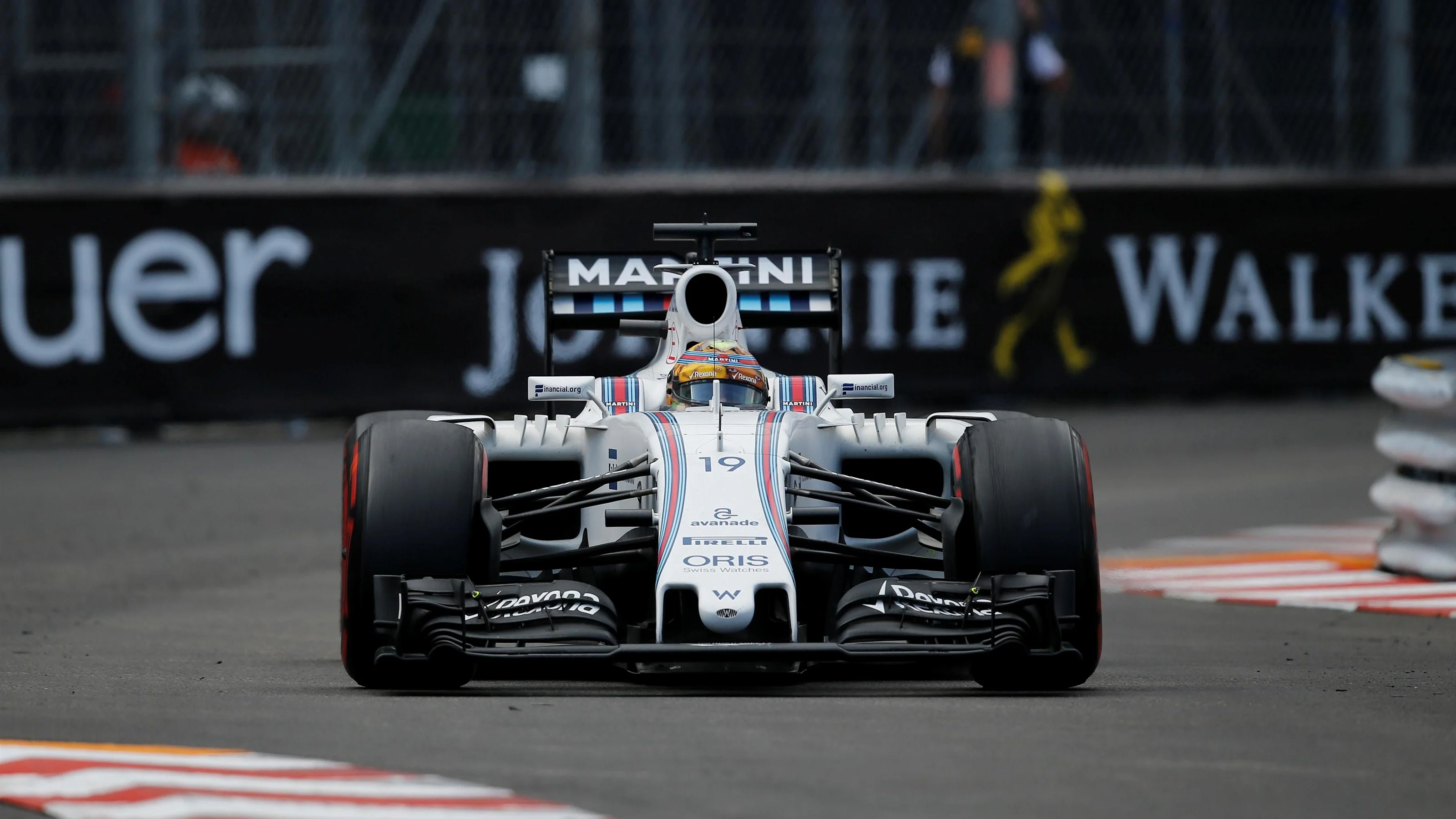 Felipe Massa (BRA) Williams FW38 at Formula One World Championship, Rd6, Monaco Grand Prix, Race,