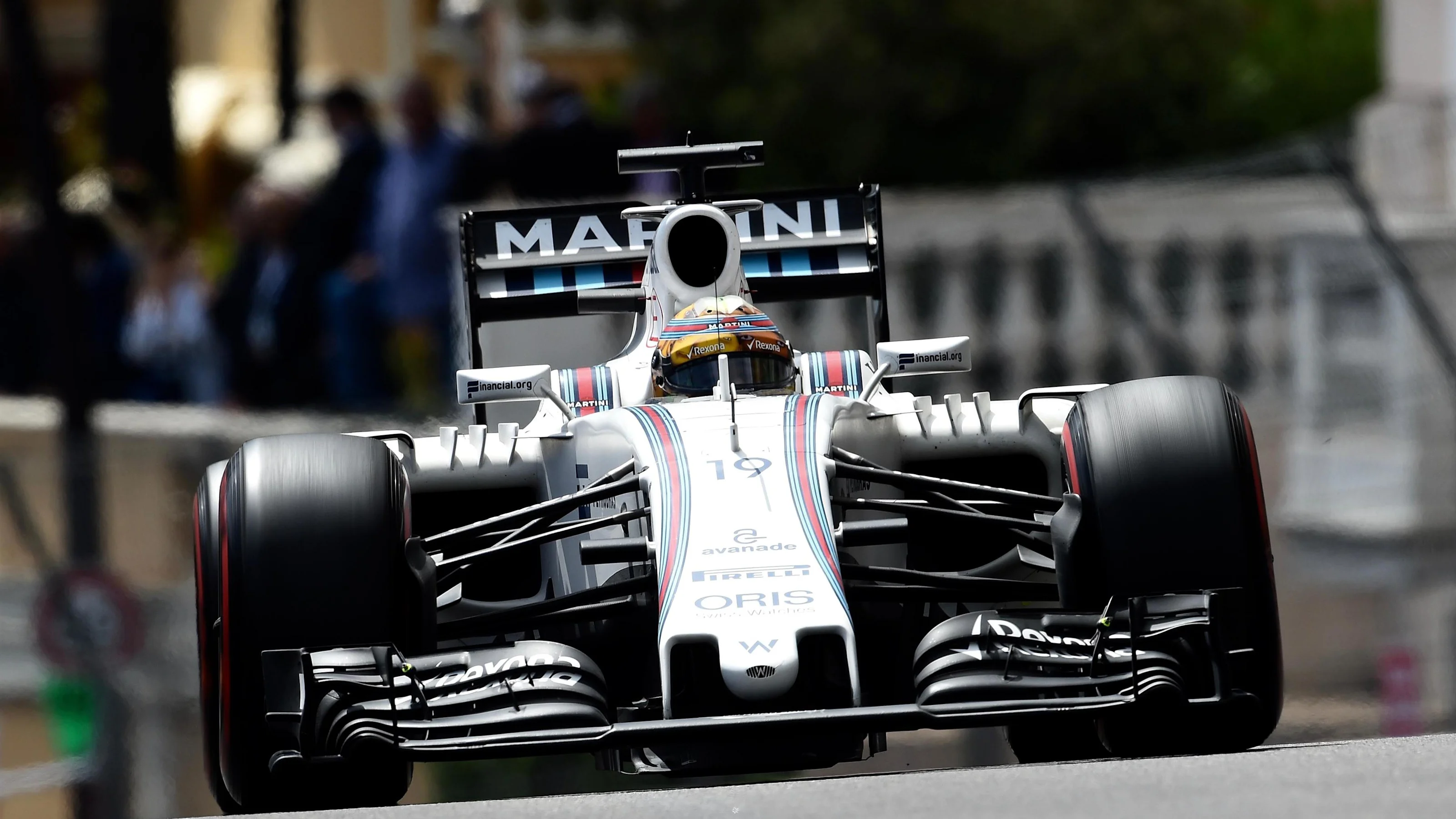 Felipe Massa (BRA) Williams FW38 at Formula One World Championship, Rd6, Monaco Grand Prix, Race,