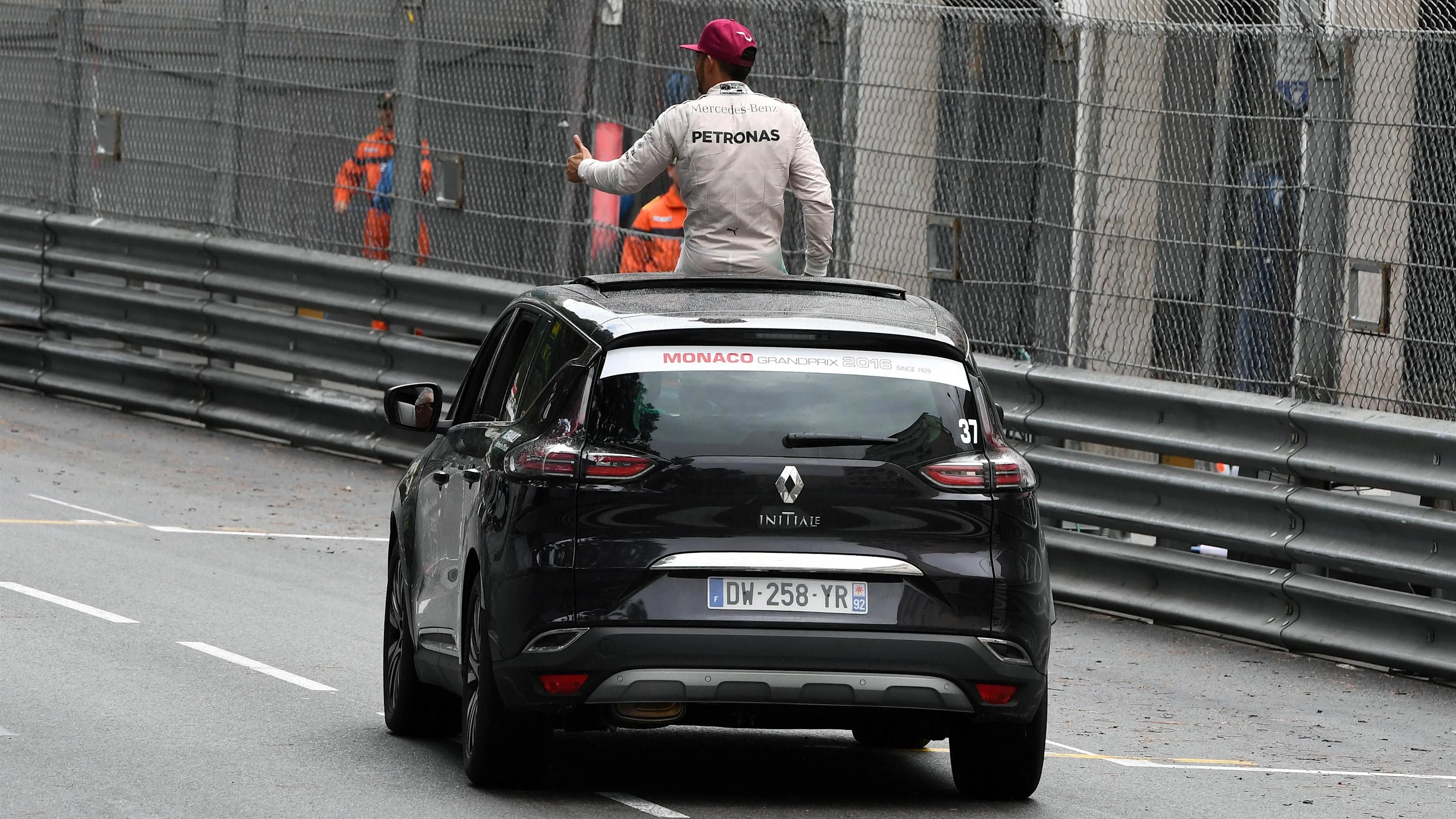 Race winner Lewis Hamilton (GBR) Mercedes AMG F1 at Formula One World Championship, Rd6, Monaco
