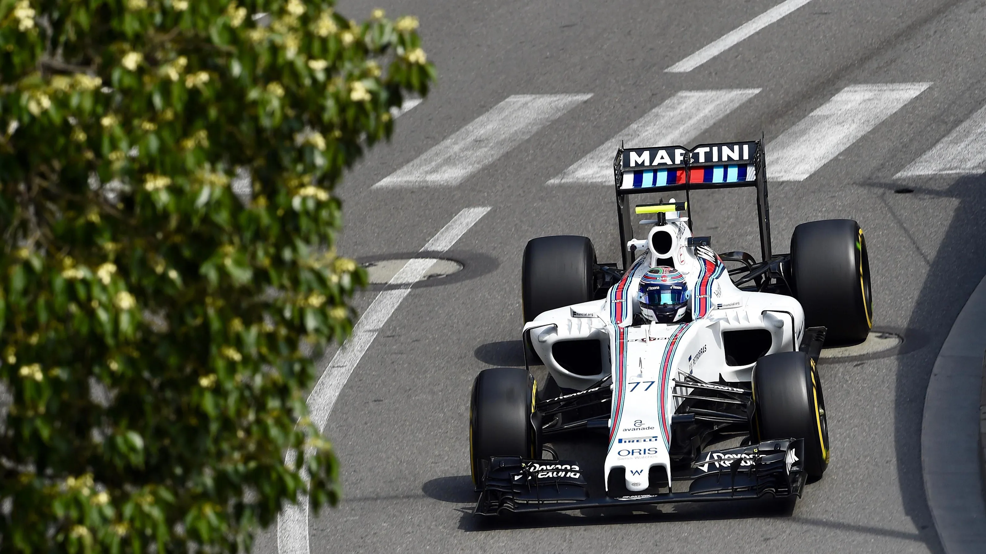 Valtteri Bottas (FIN) Williams FW38 at Formula One World Championship, Rd6, Monaco Grand Prix,