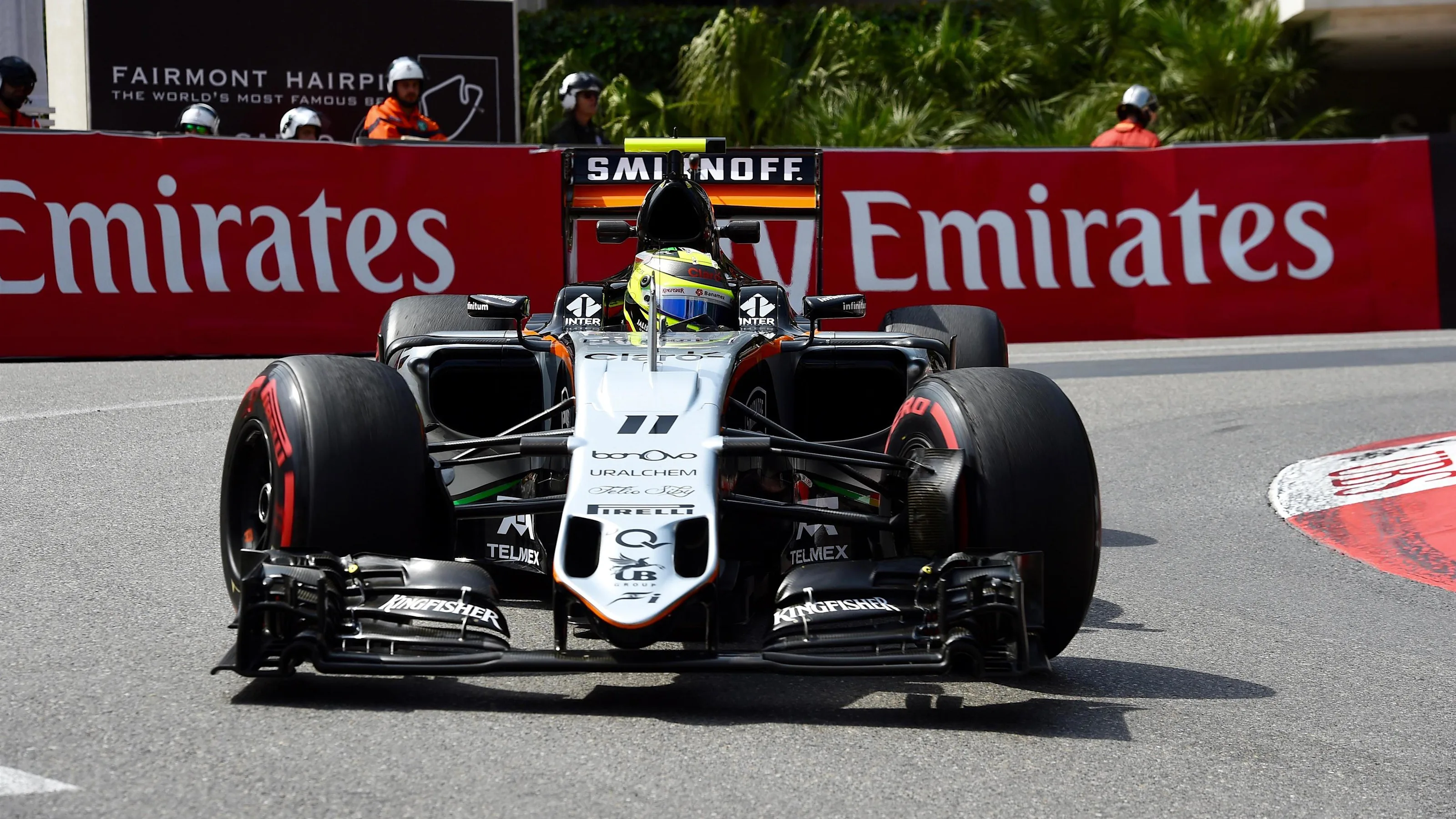 Sergio Perez (MEX) Force India VJM09 at Formula One World Championship, Rd6, Monaco Grand Prix,