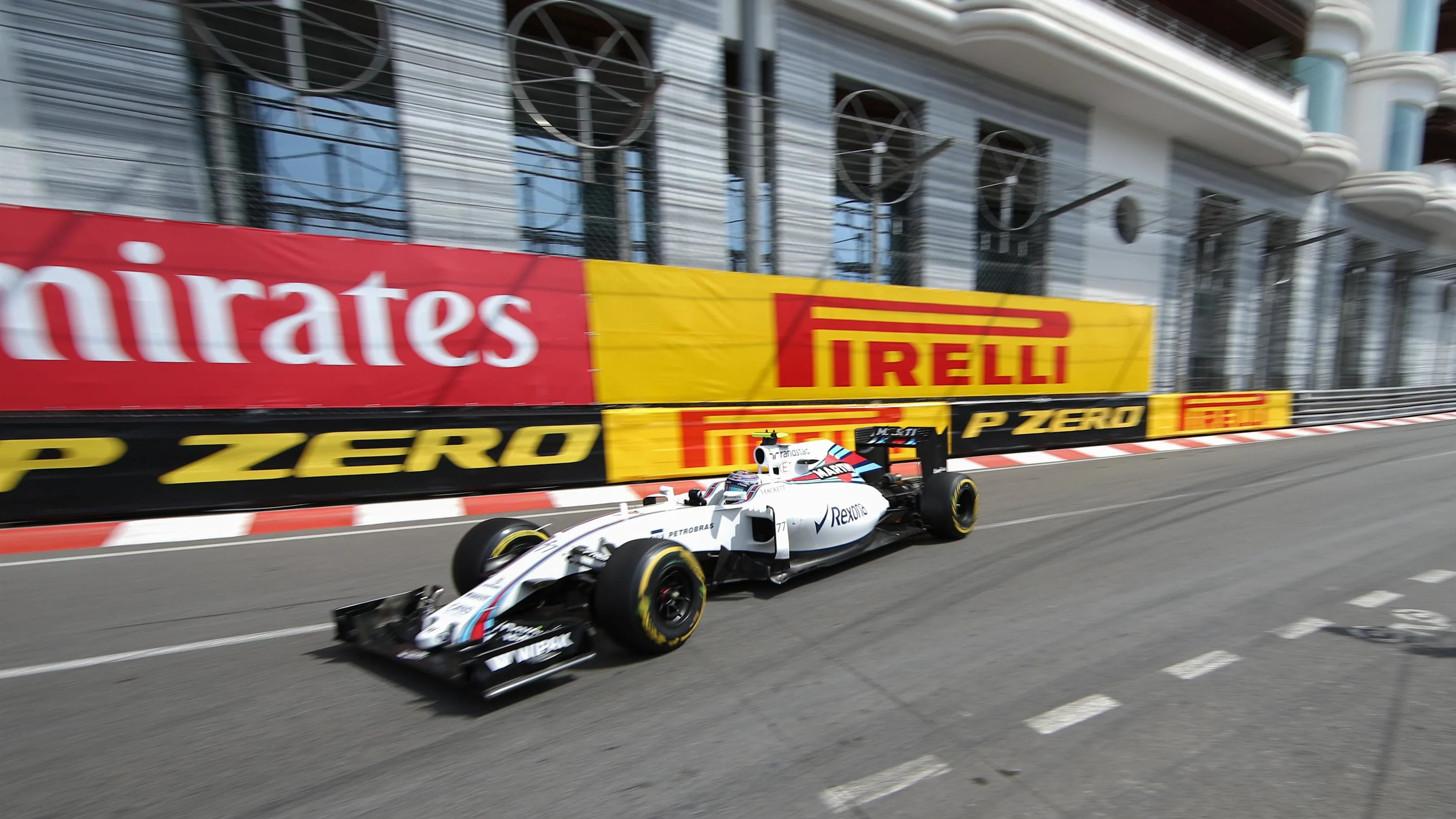 Valtteri Bottas (FIN) Williams FW38 at Formula One World Championship, Rd6, Monaco Grand Prix,