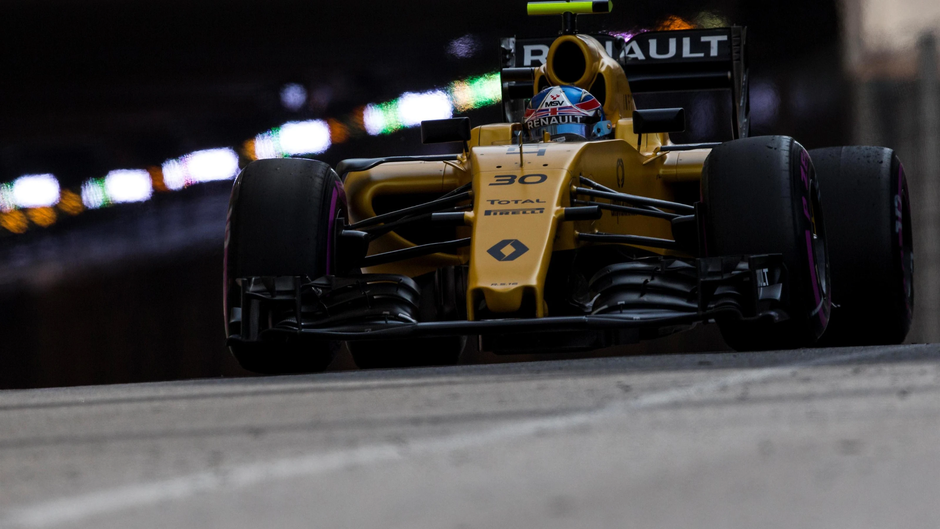 Jolyon Palmer (GBR) Renault Sport F1 Team RS16 at Formula One World Championship, Rd6, Monaco Grand
