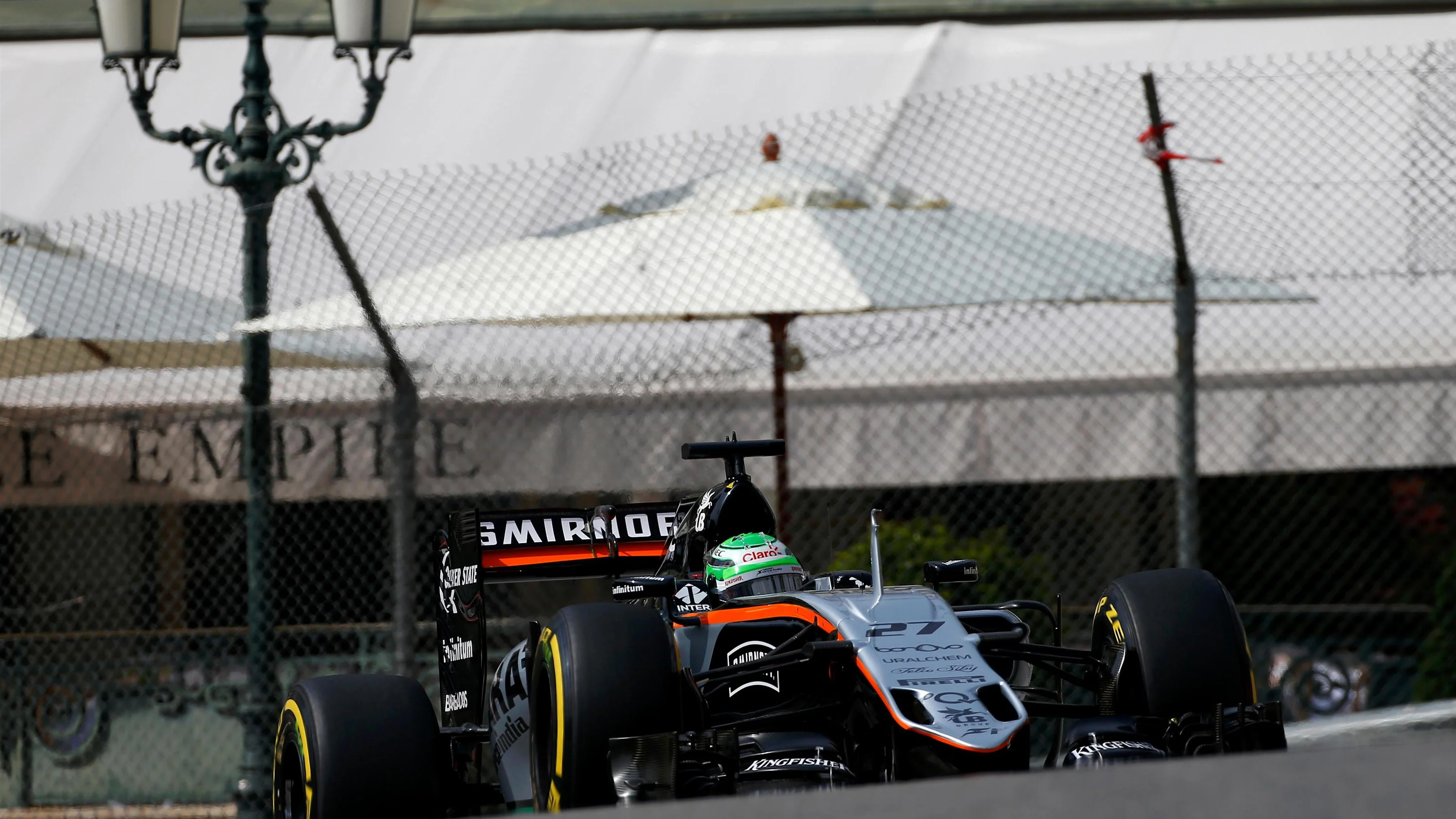 Nico Hulkenberg (GER) Force India VJM09 at Formula One World Championship, Rd6, Monaco Grand Prix,