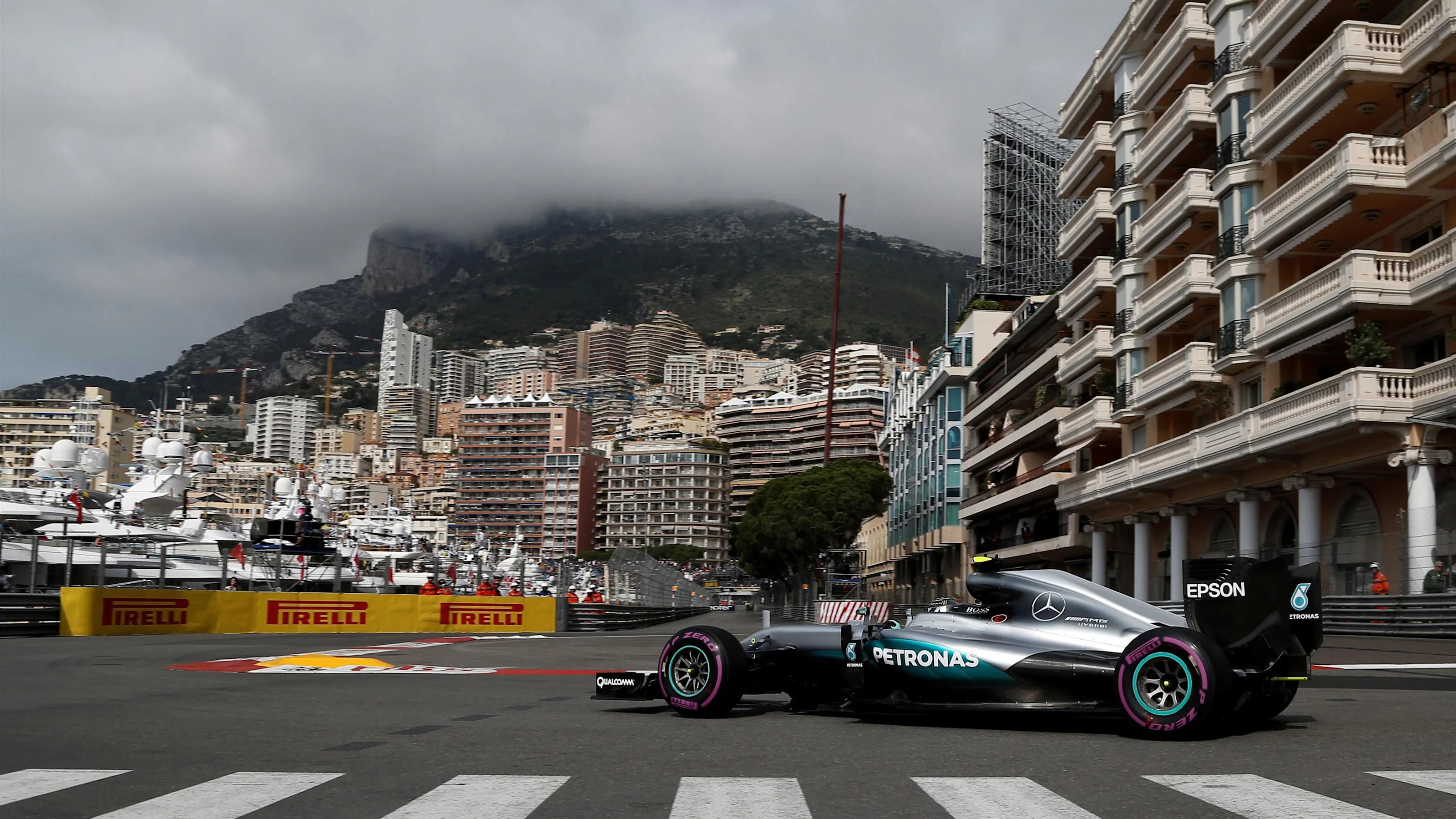 Nico Rosberg (GER) Mercedes-Benz F1 W07 Hybrid at Formula One World Championship, Rd6, Monaco Grand