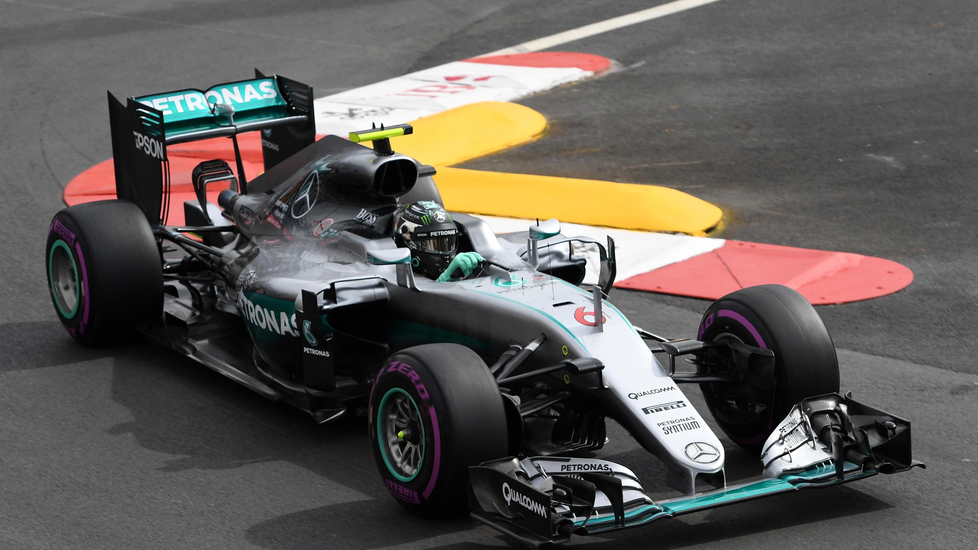 Nico Rosberg (GER) Mercedes-Benz F1 W07 Hybrid at Formula One World Championship, Rd6, Monaco Grand