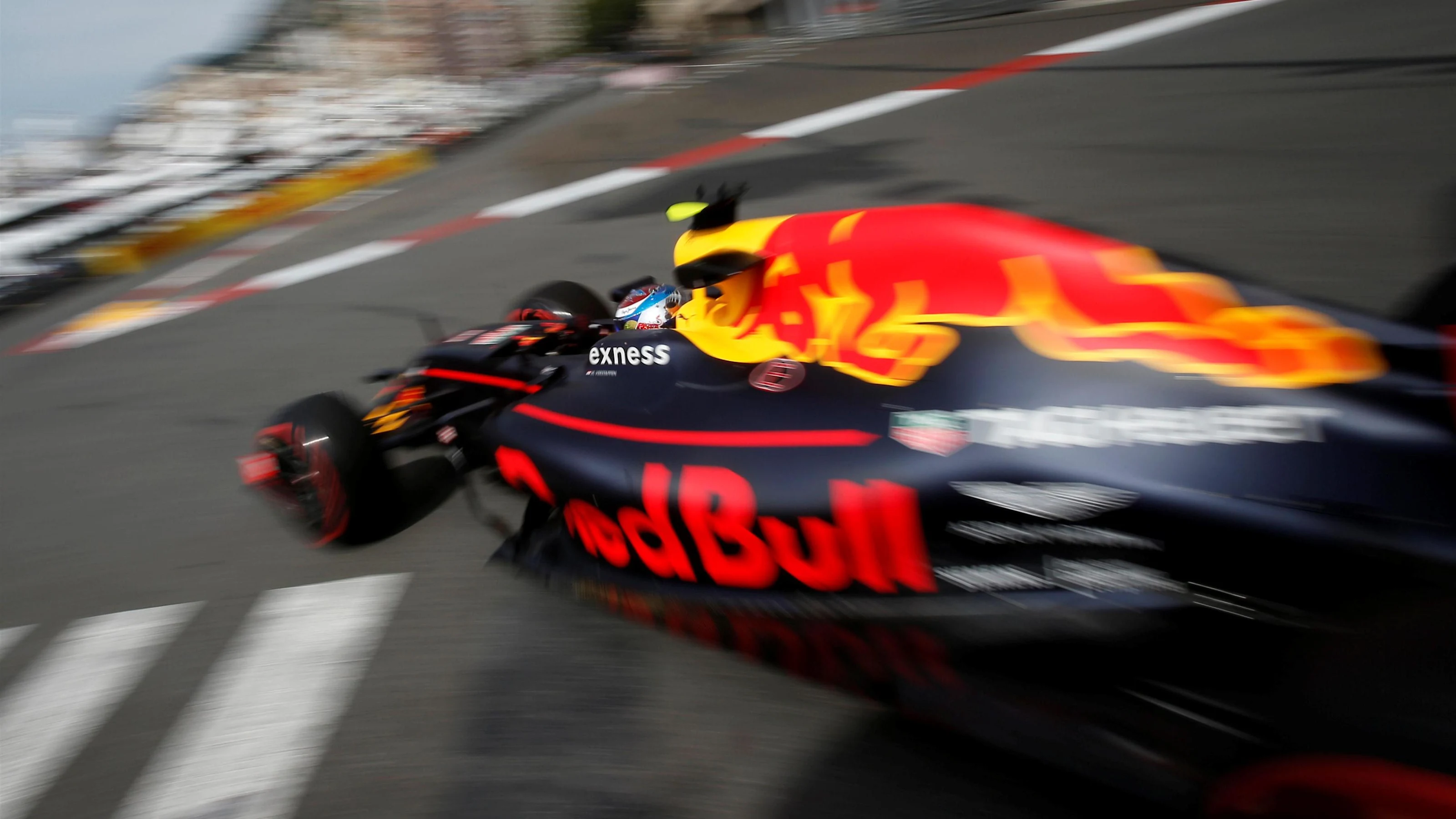 Max Verstappen (NED) Red Bull Racing RB12 at Formula One World Championship, Rd6, Monaco Grand