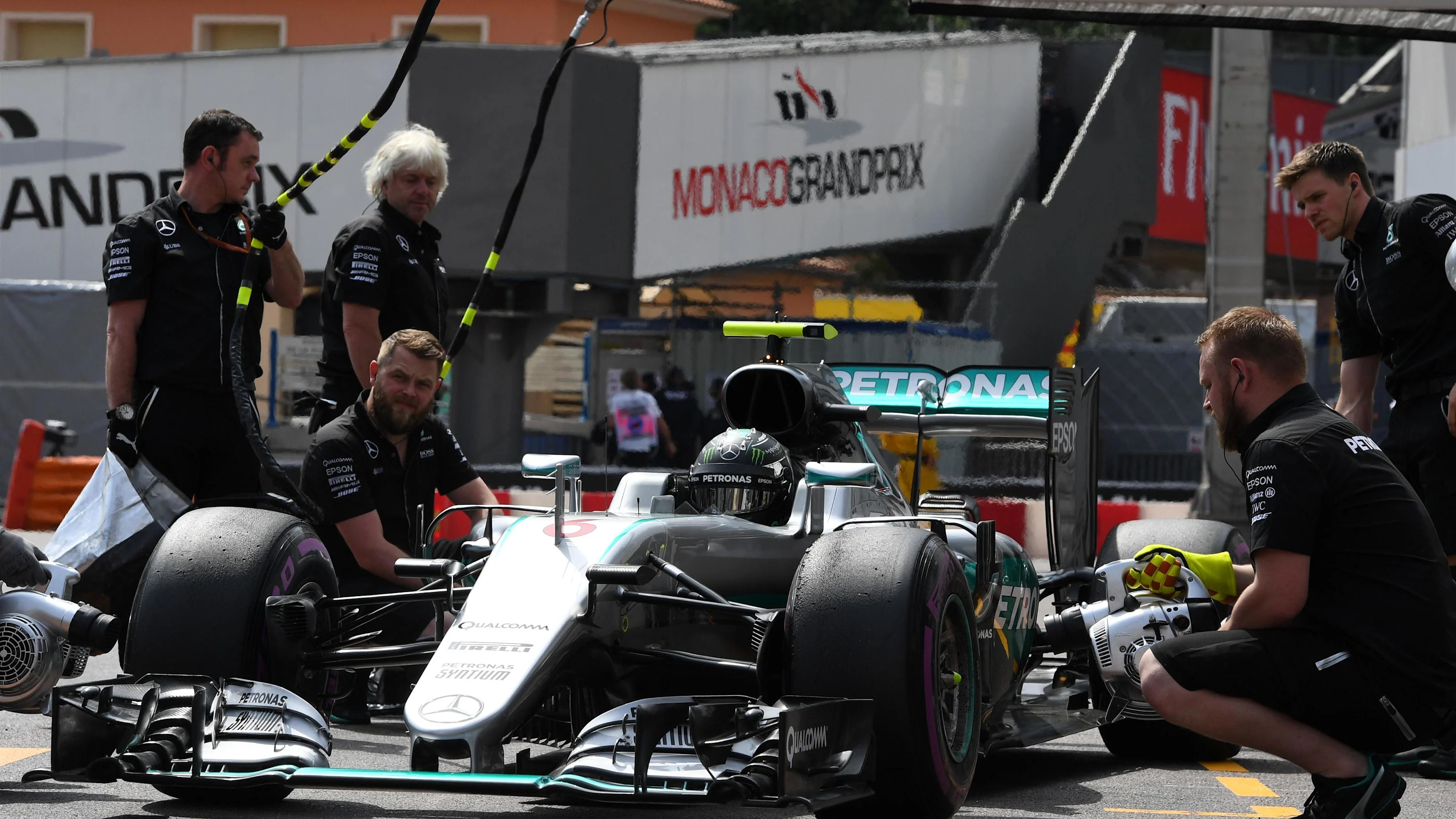 Nico Rosberg (GER) Mercedes-Benz F1 W07 Hybrid at Formula One World Championship, Rd6, Monaco Grand