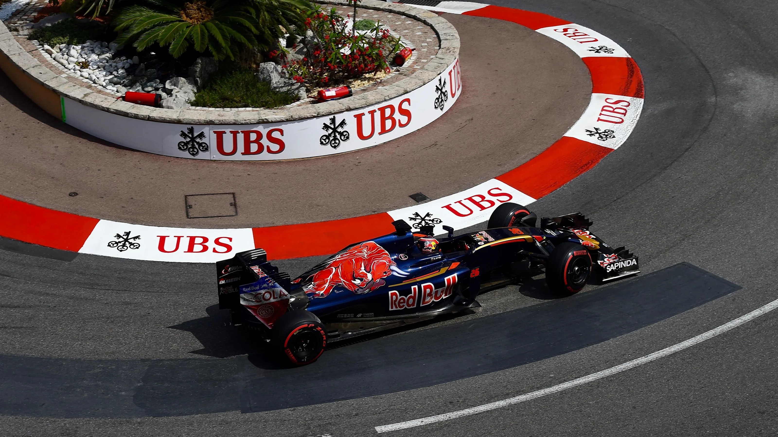 Daniil Kvyat (RUS) Scuderia Toro Rosso STR11 at Formula One World Championship, Rd6, Monaco Grand