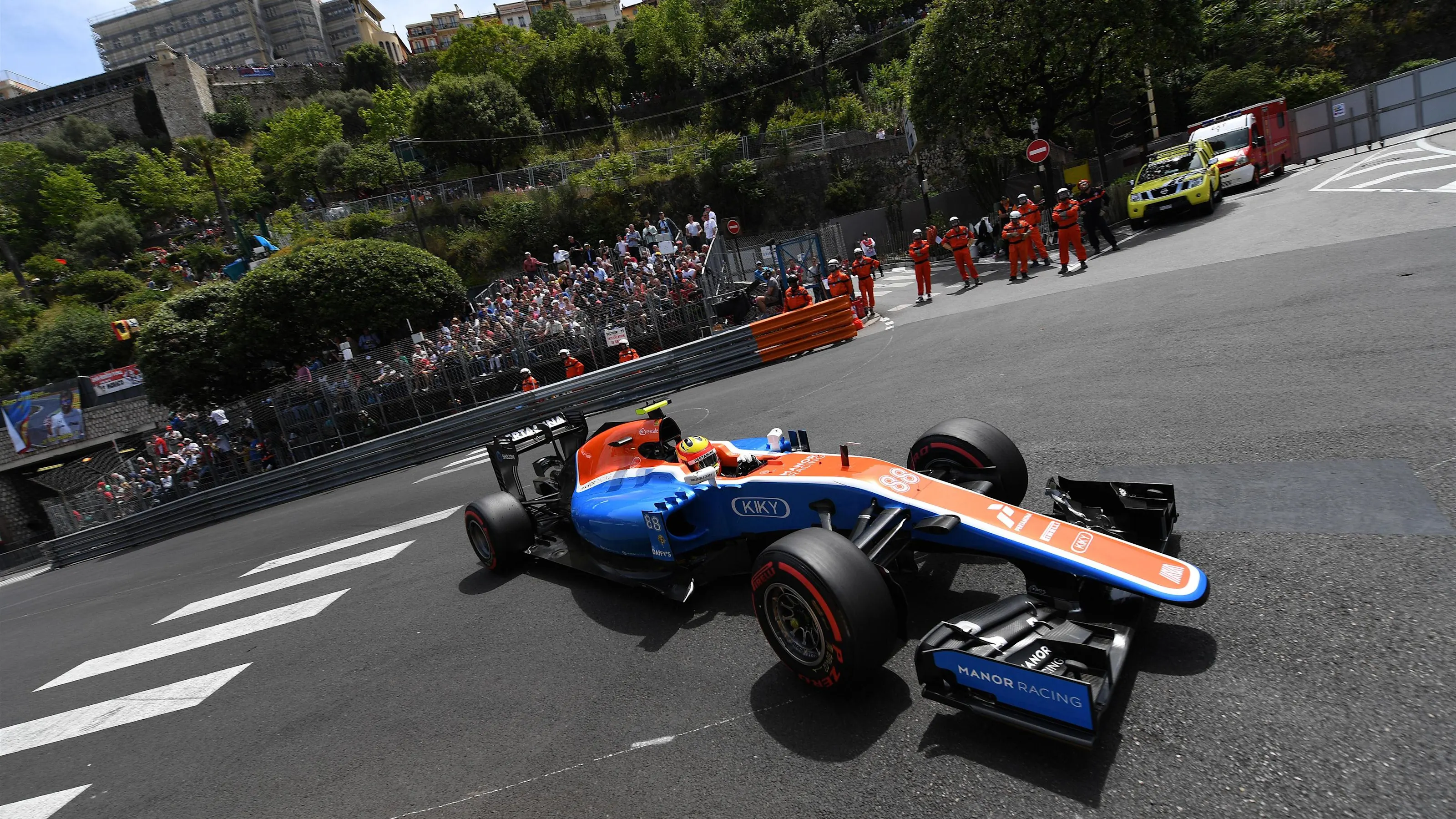 Rio Haryanto (IDN) Manor Racing MRT05 at Formula One World Championship, Rd6, Monaco Grand Prix,