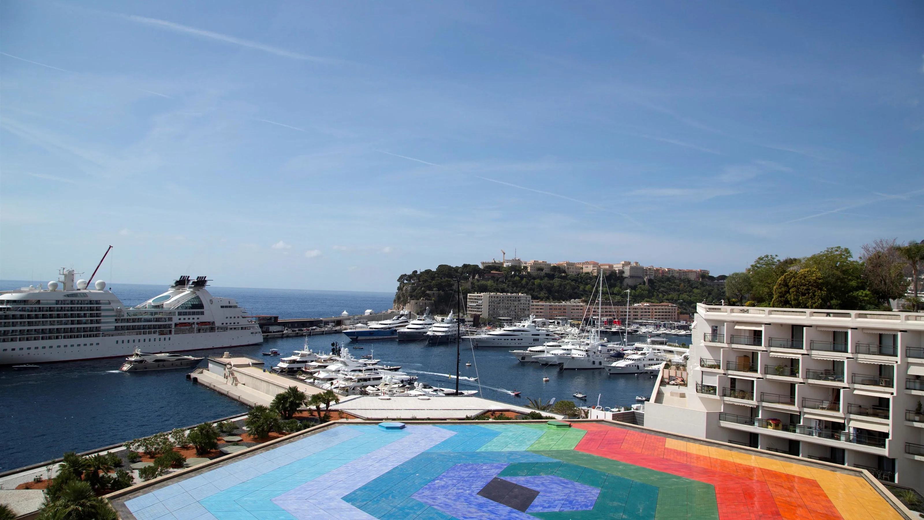 Scenic view at Formula One World Championship, Rd6, Monaco Grand Prix, Preparations, Monte-Carlo,